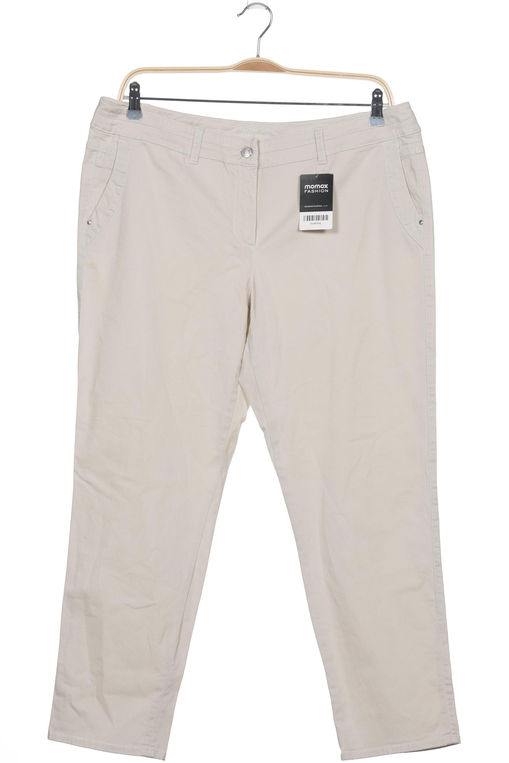 

Gerry Weber Damen Stoffhose, cremeweiß, Gr. 46