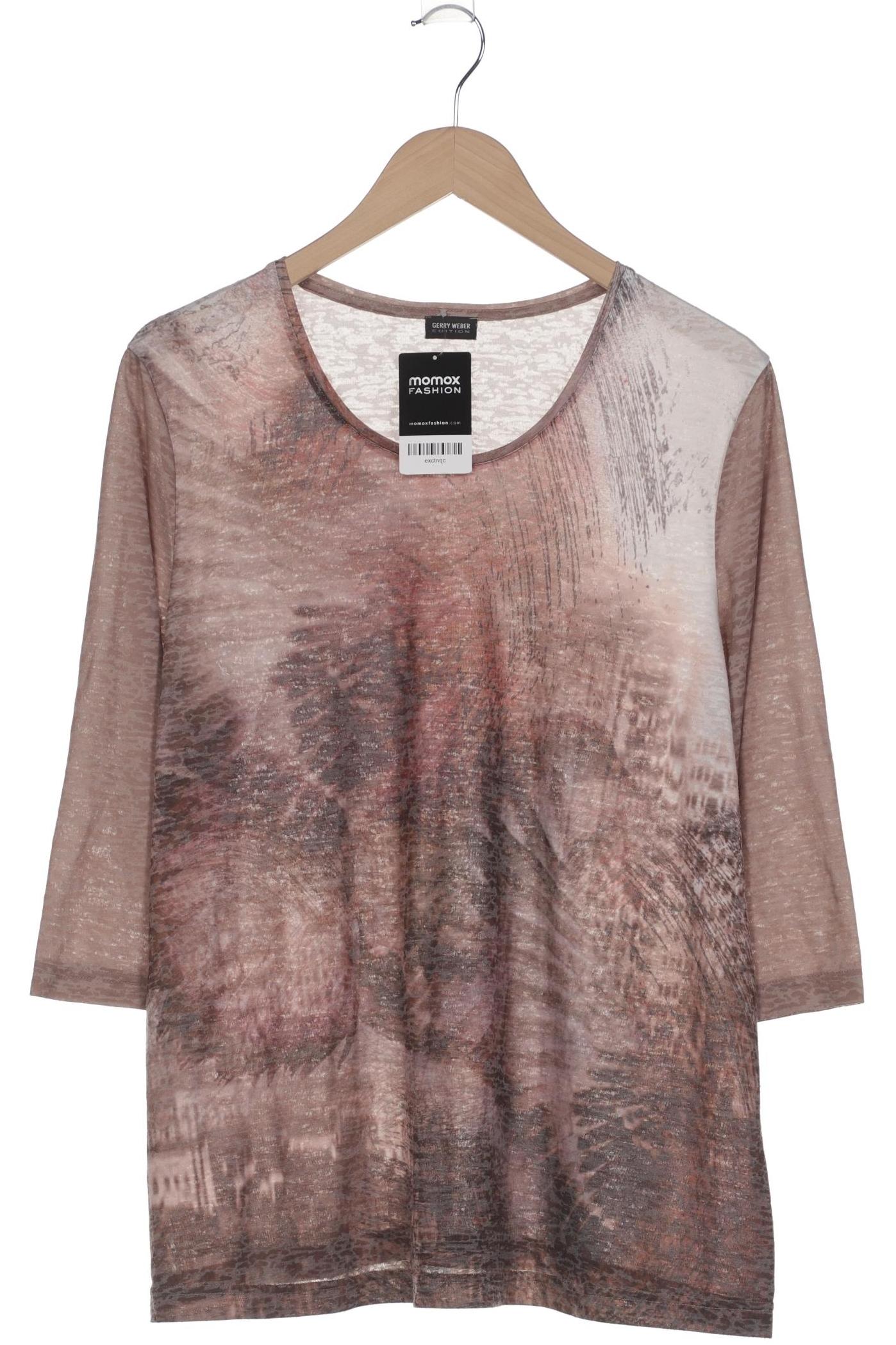 

Gerry Weber Damen Langarmshirt, beige, Gr. 52