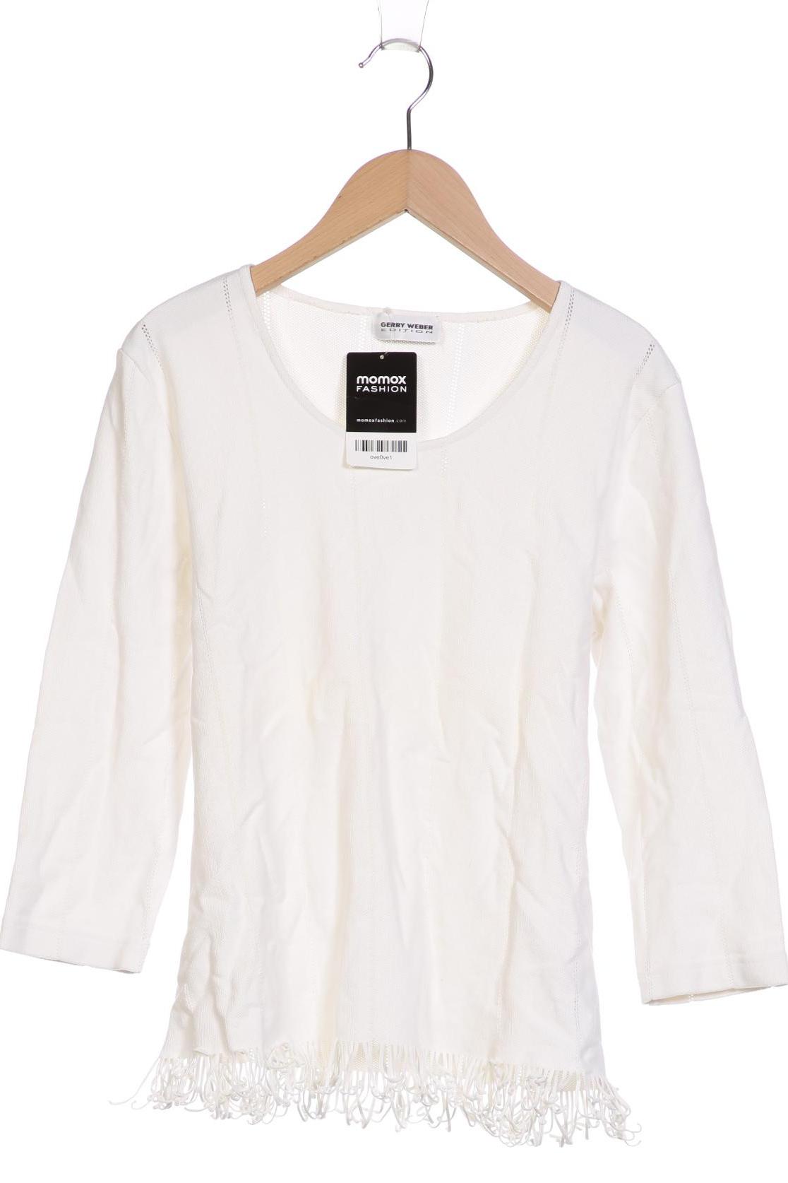 

Gerry Weber Damen Langarmshirt, weiß, Gr. 40
