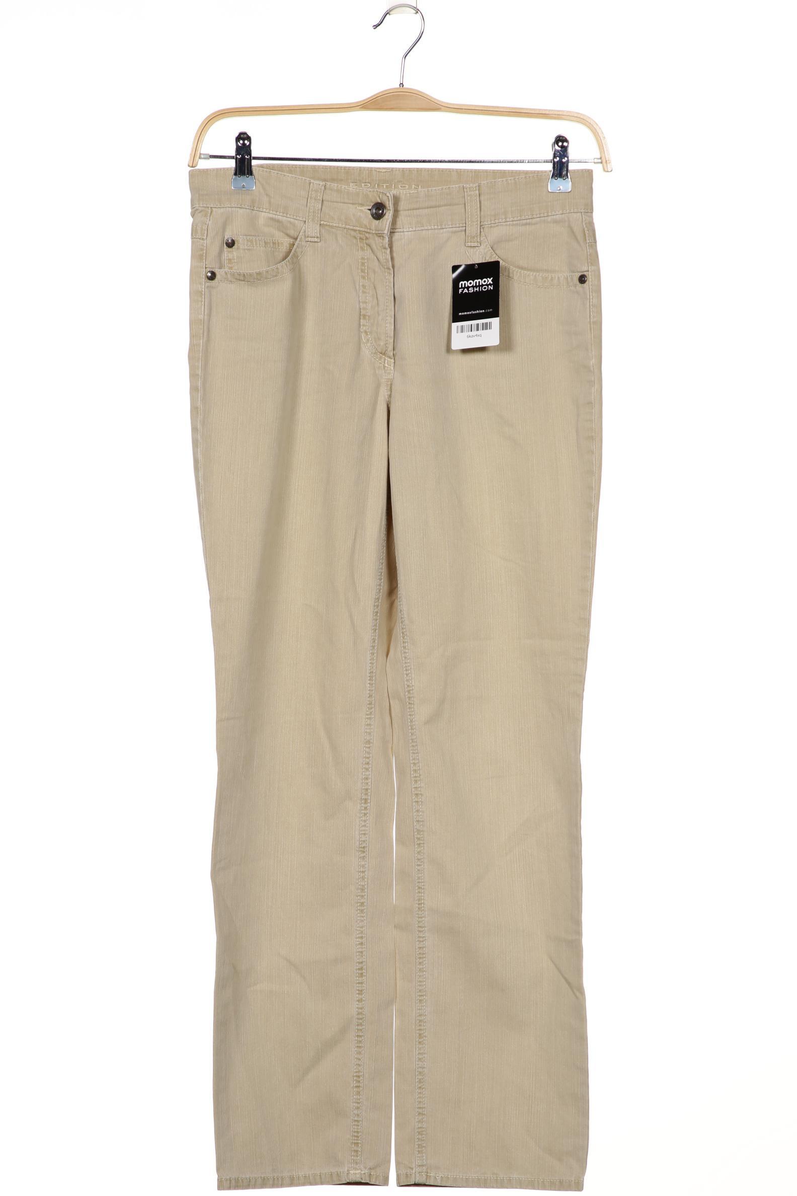 

Gerry Weber Damen Stoffhose, beige, Gr. 38