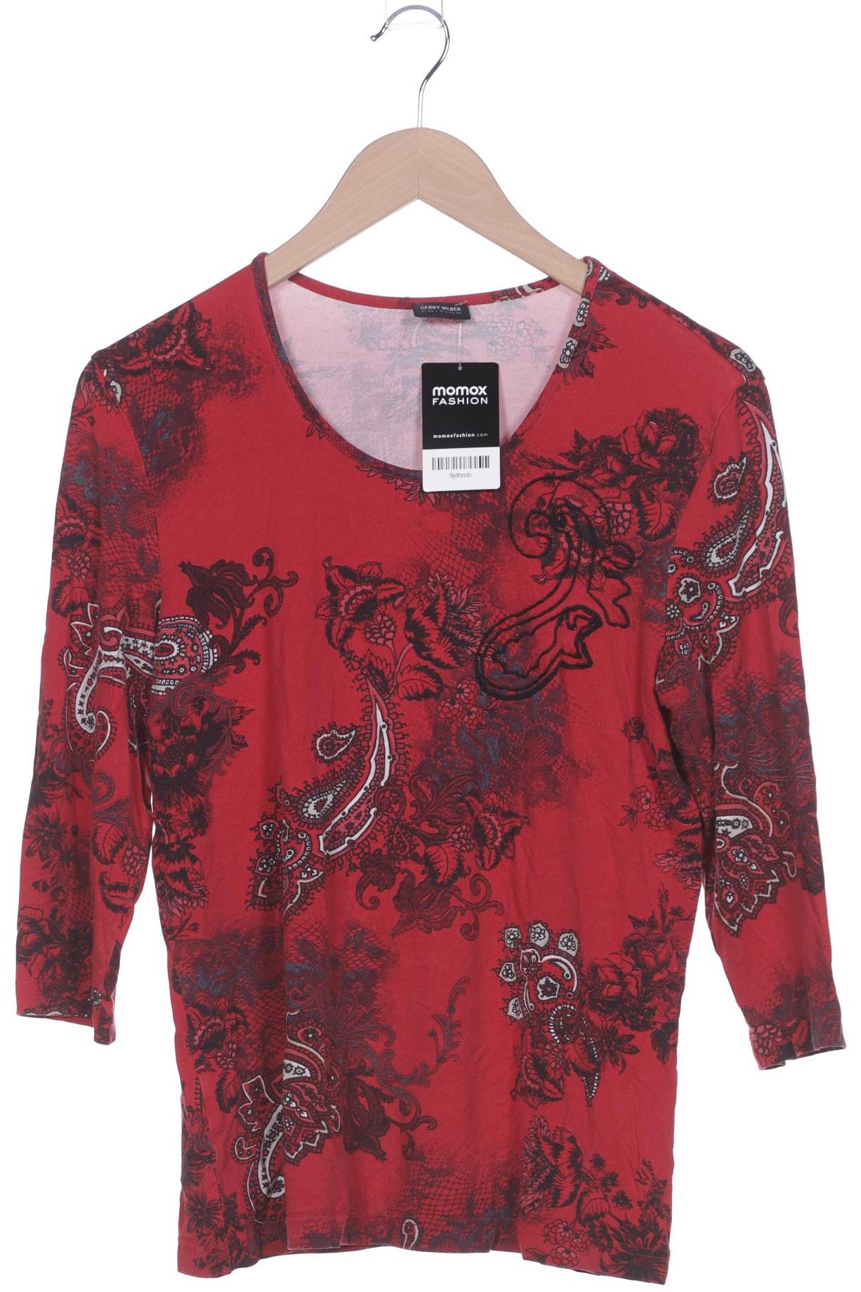 

Gerry Weber Damen Langarmshirt, rot, Gr. 38