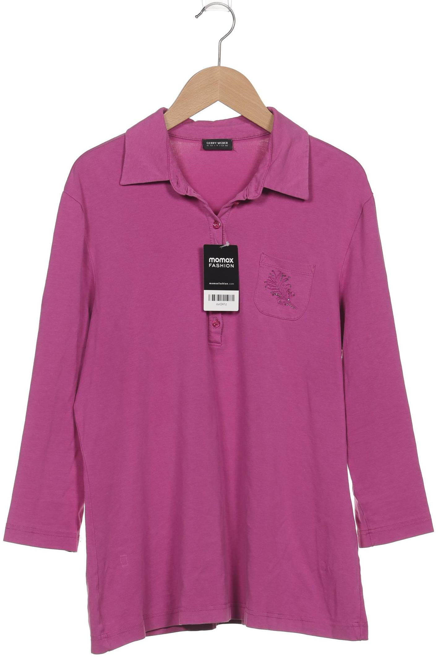 

Gerry Weber Damen Langarmshirt, pink, Gr. 42
