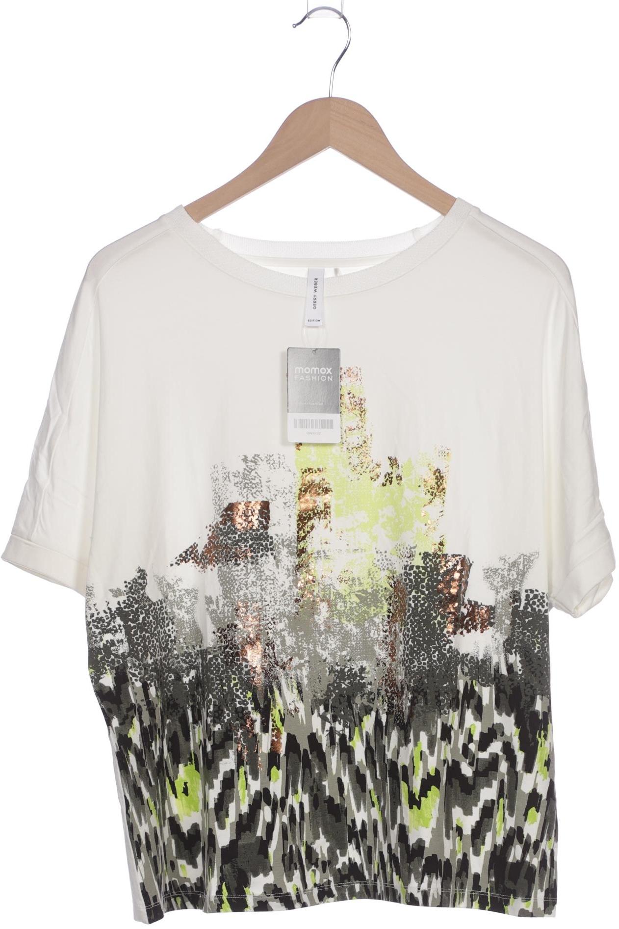 

Gerry Weber Damen T-Shirt, weiß, Gr. 42