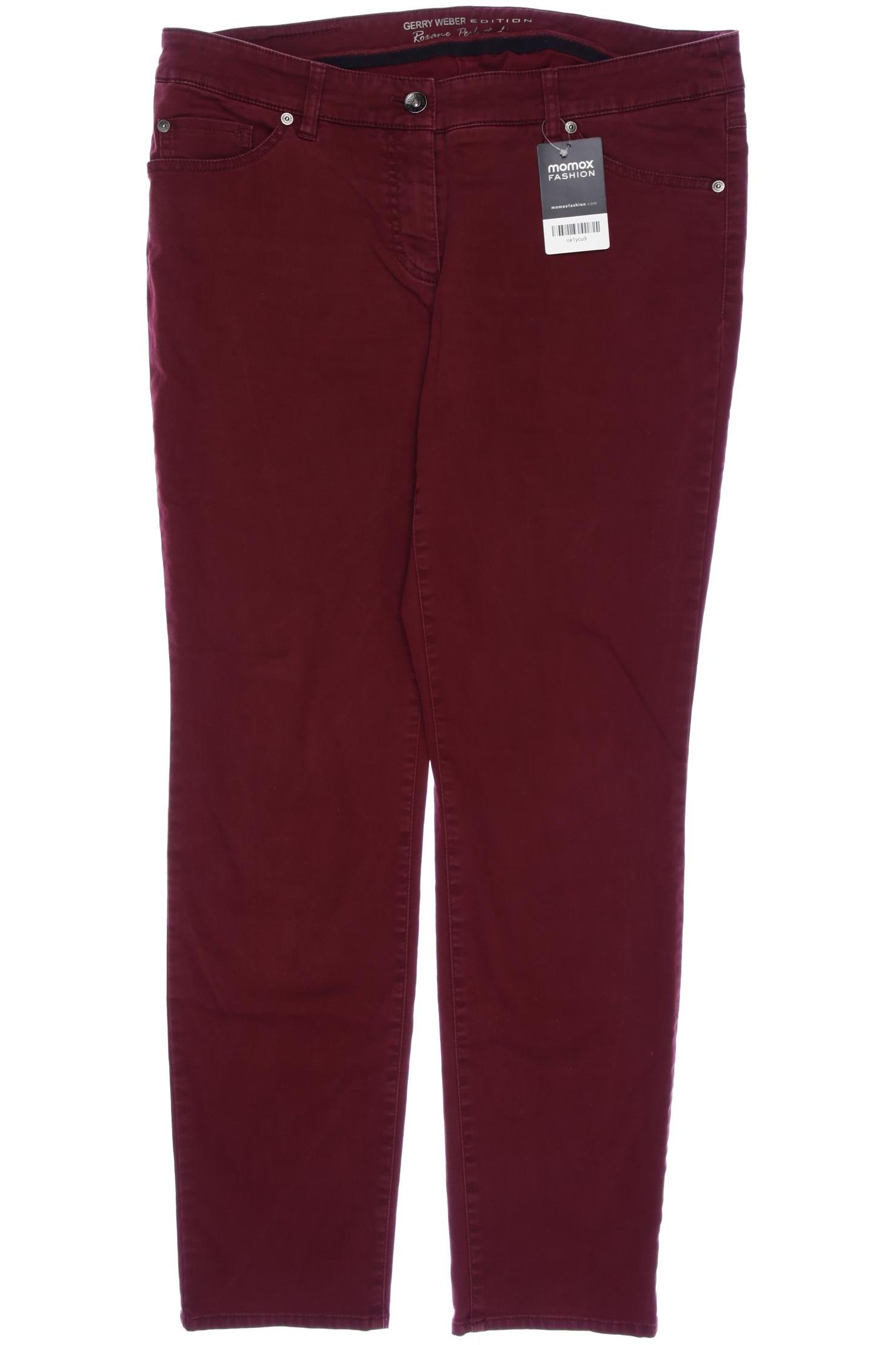

Gerry Weber Damen Stoffhose, bordeaux, Gr. 44