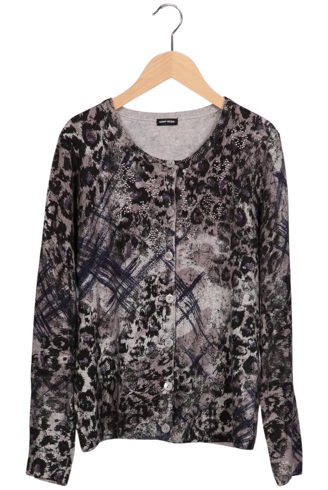 

Gerry Weber Damen Strickjacke, grau, Gr. 42