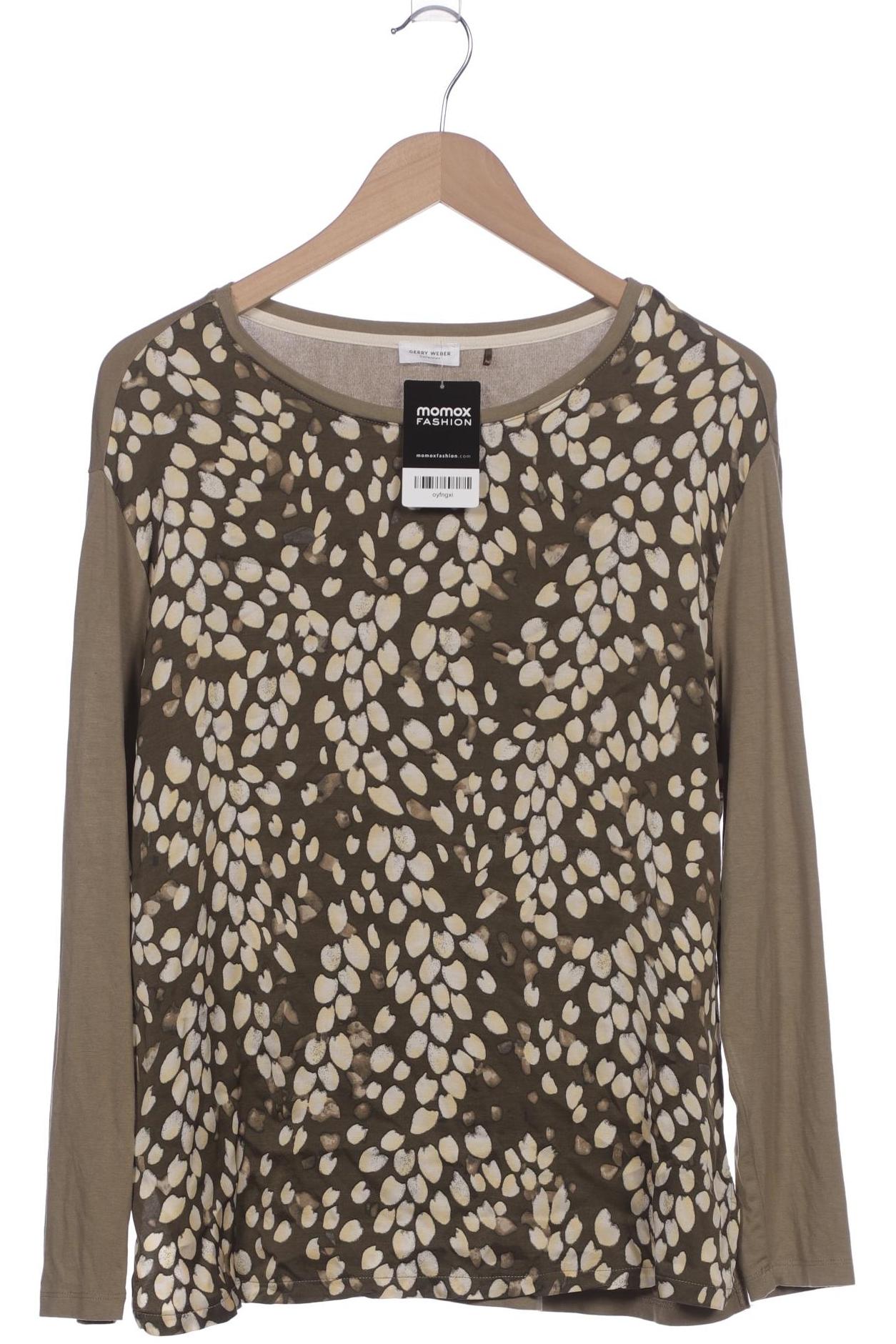 

Gerry Weber Damen Langarmshirt, grün, Gr. 44