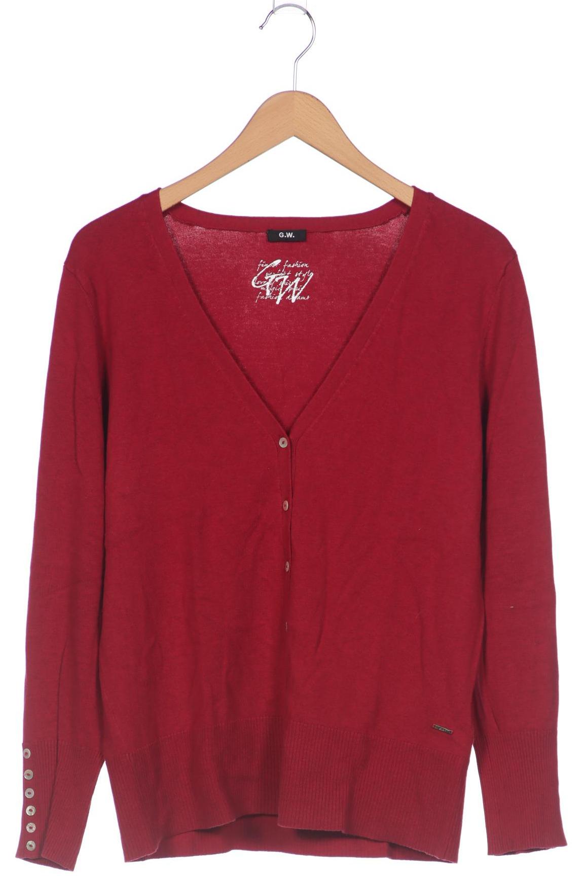 

Gerry Weber Damen Strickjacke, bordeaux, Gr. 44