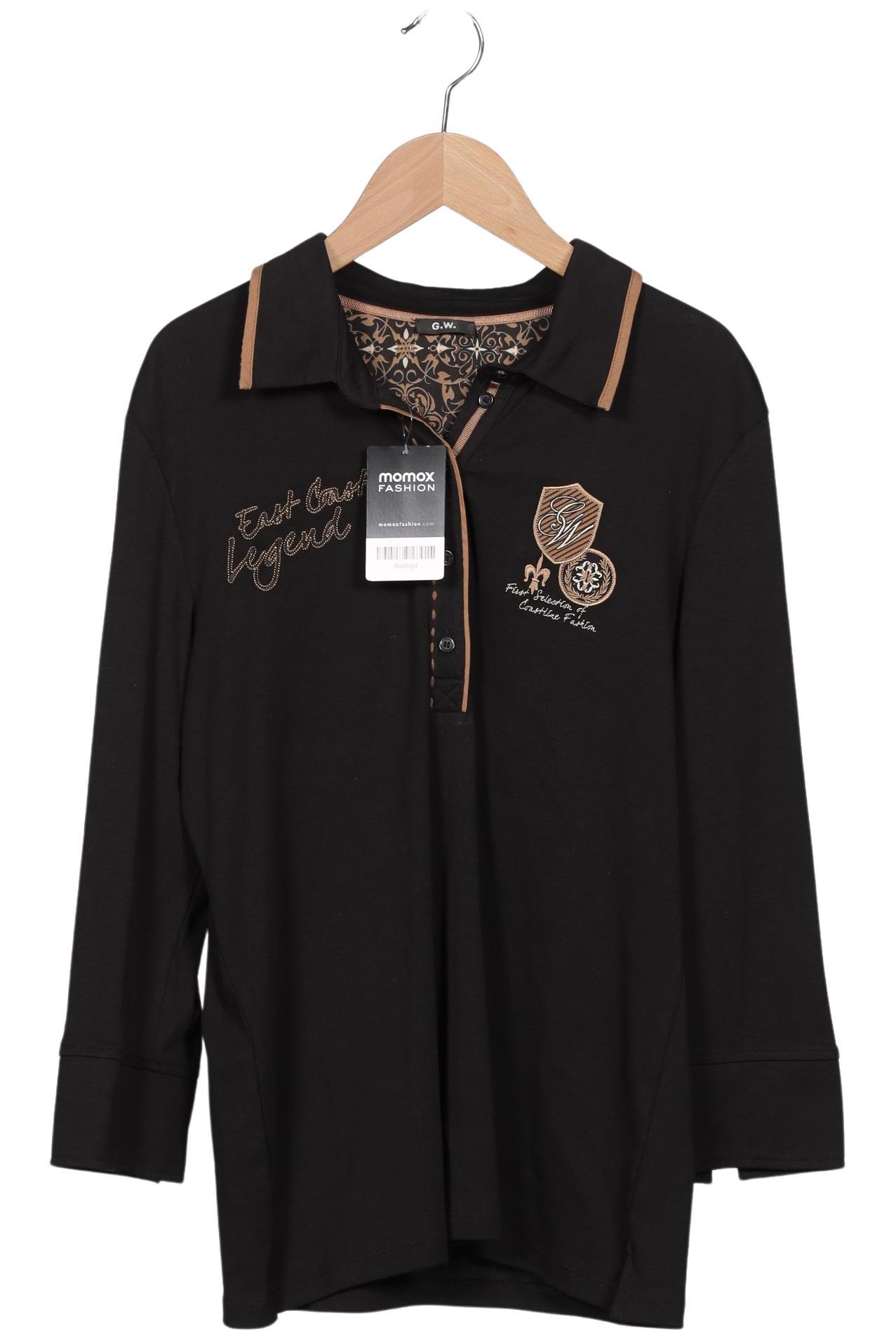 

Gerry Weber Damen Poloshirt, schwarz, Gr. 42