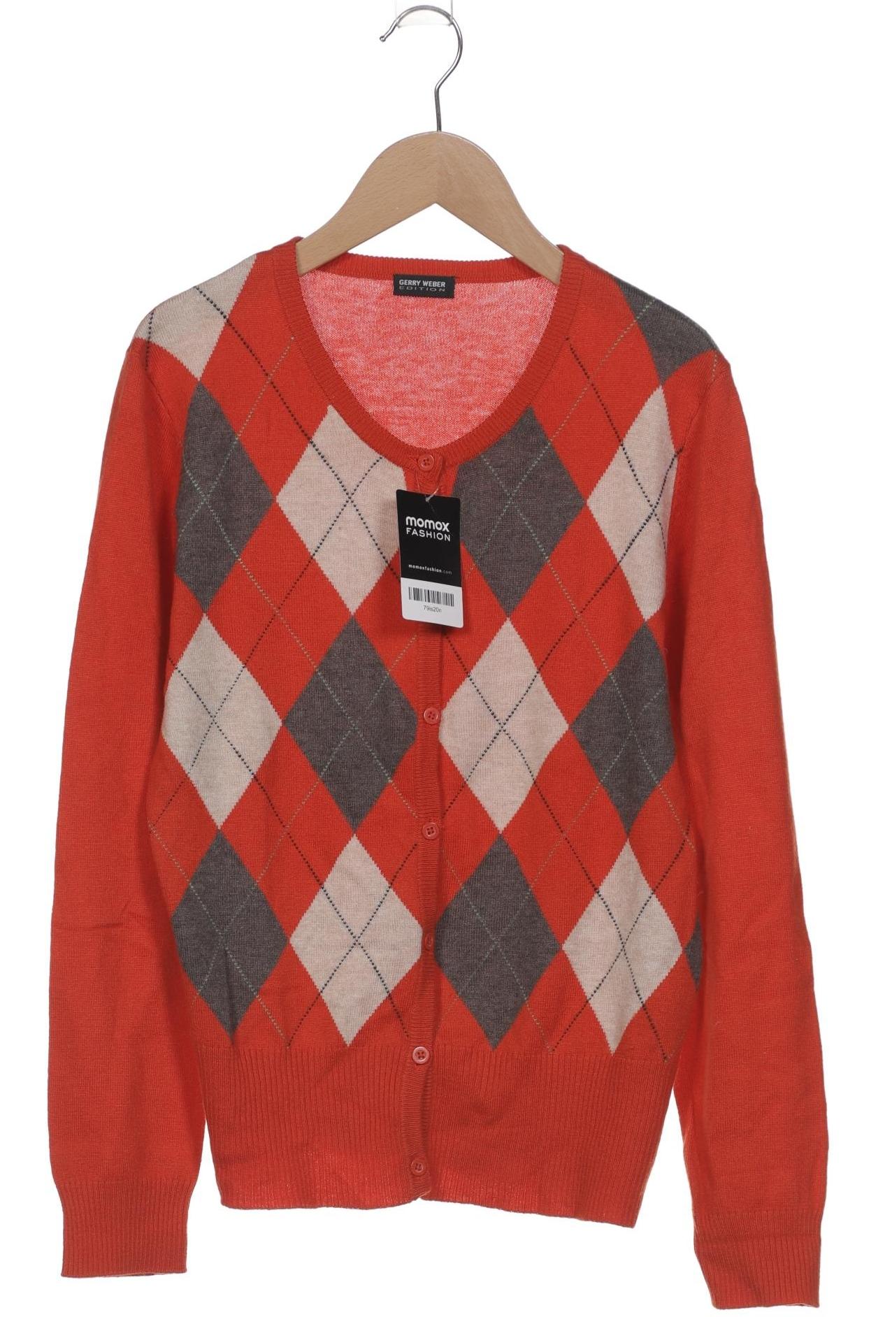 

Gerry Weber Damen Strickjacke, orange, Gr. 38