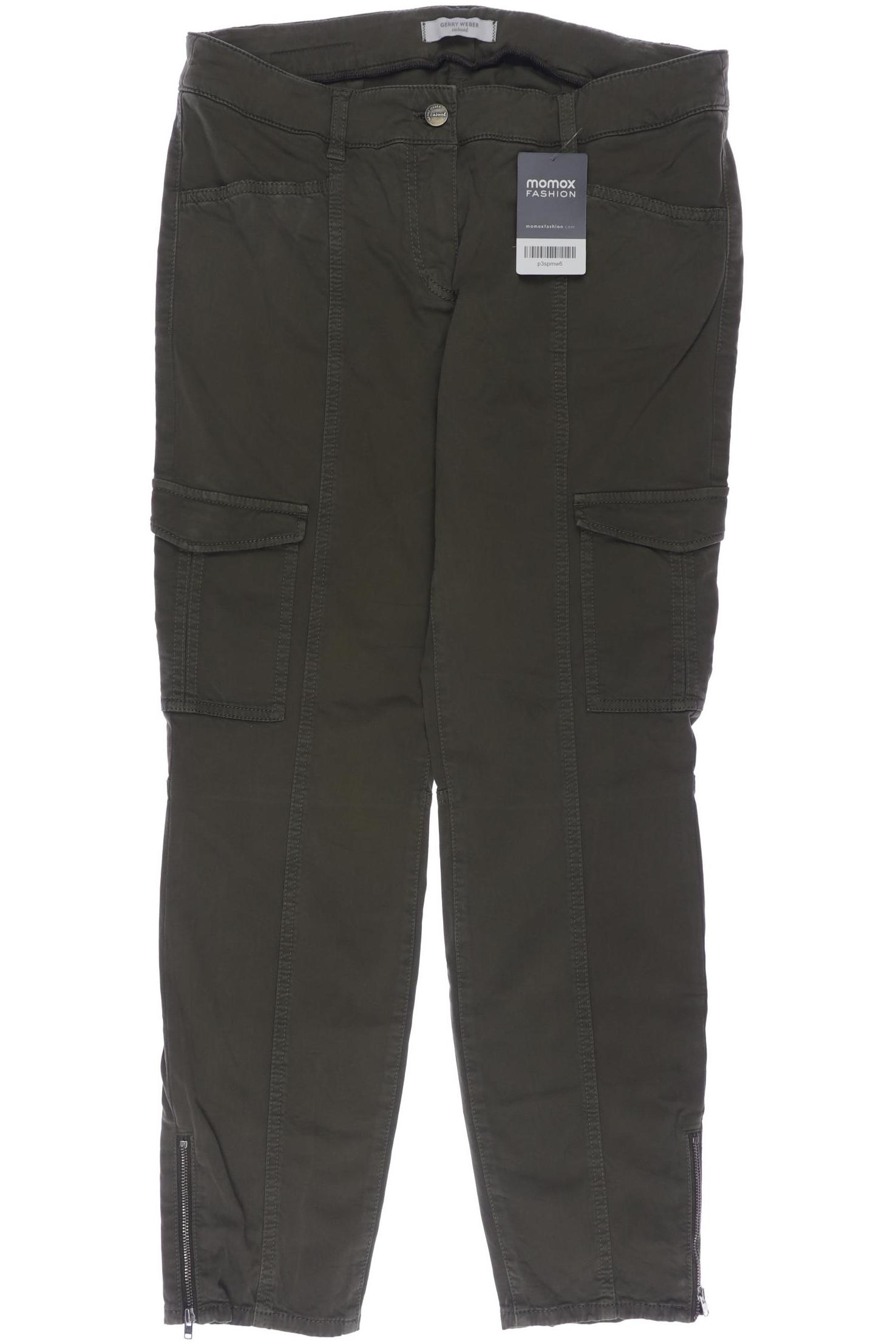 

Gerry Weber Damen Stoffhose, grün, Gr. 30