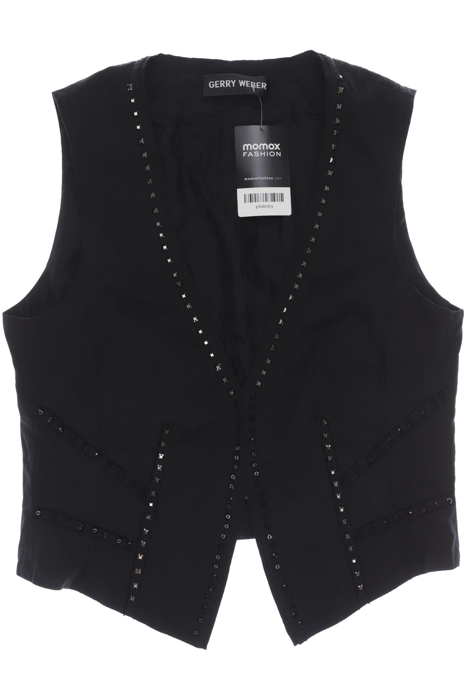 

Gerry Weber Damen Weste, schwarz, Gr. 36