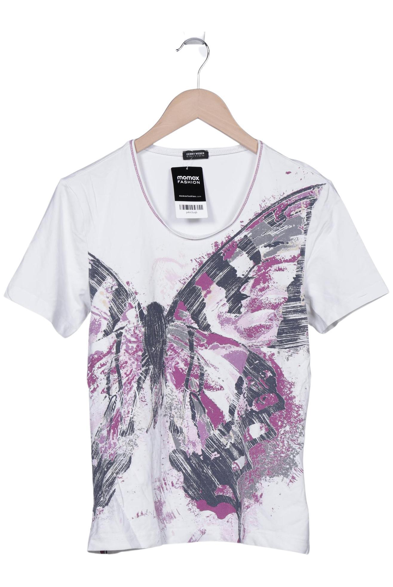 

Gerry Weber Damen T-Shirt, weiß, Gr. 40