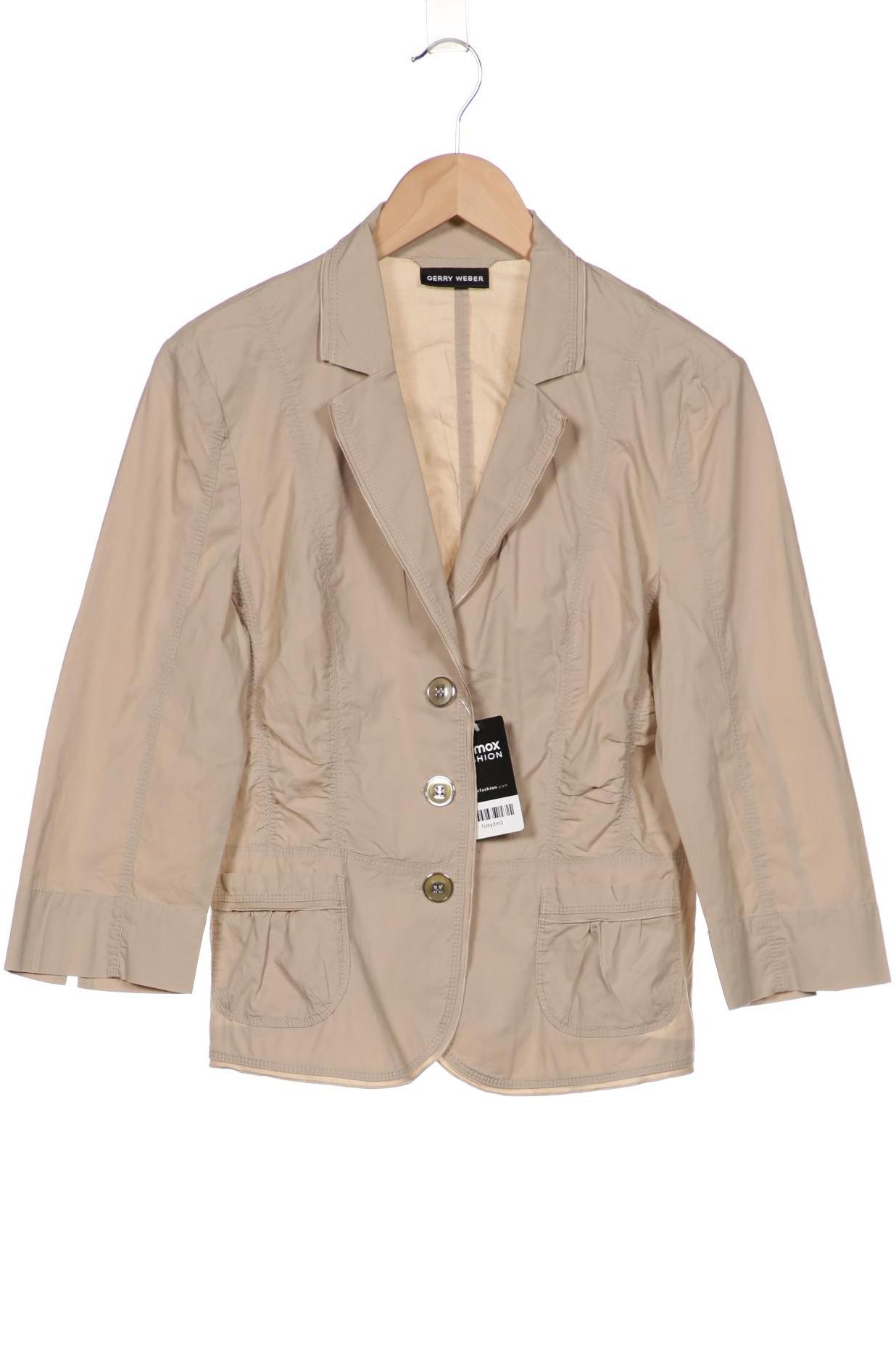

Gerry Weber Damen Blazer, beige, Gr. 38
