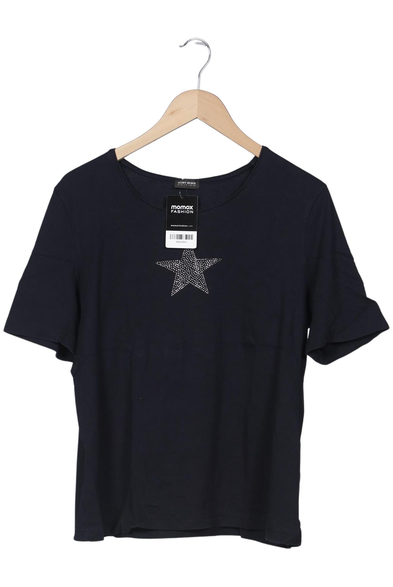 

Gerry Weber Damen T-Shirt, marineblau, Gr. 48