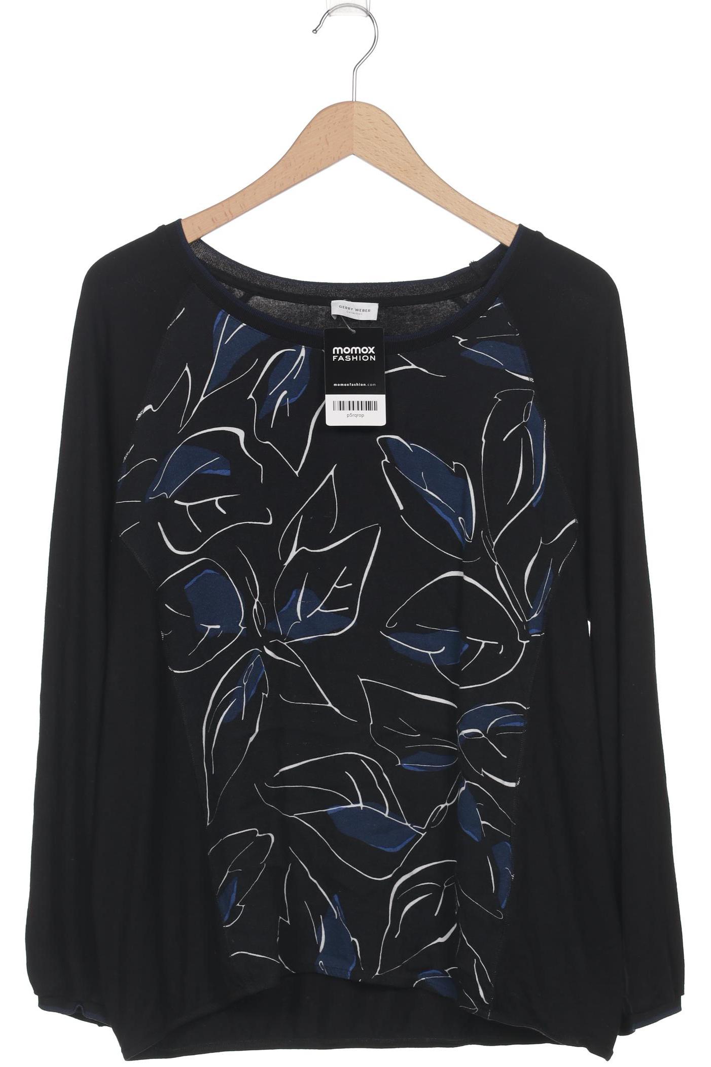 

Gerry Weber Damen Langarmshirt, schwarz, Gr. 44