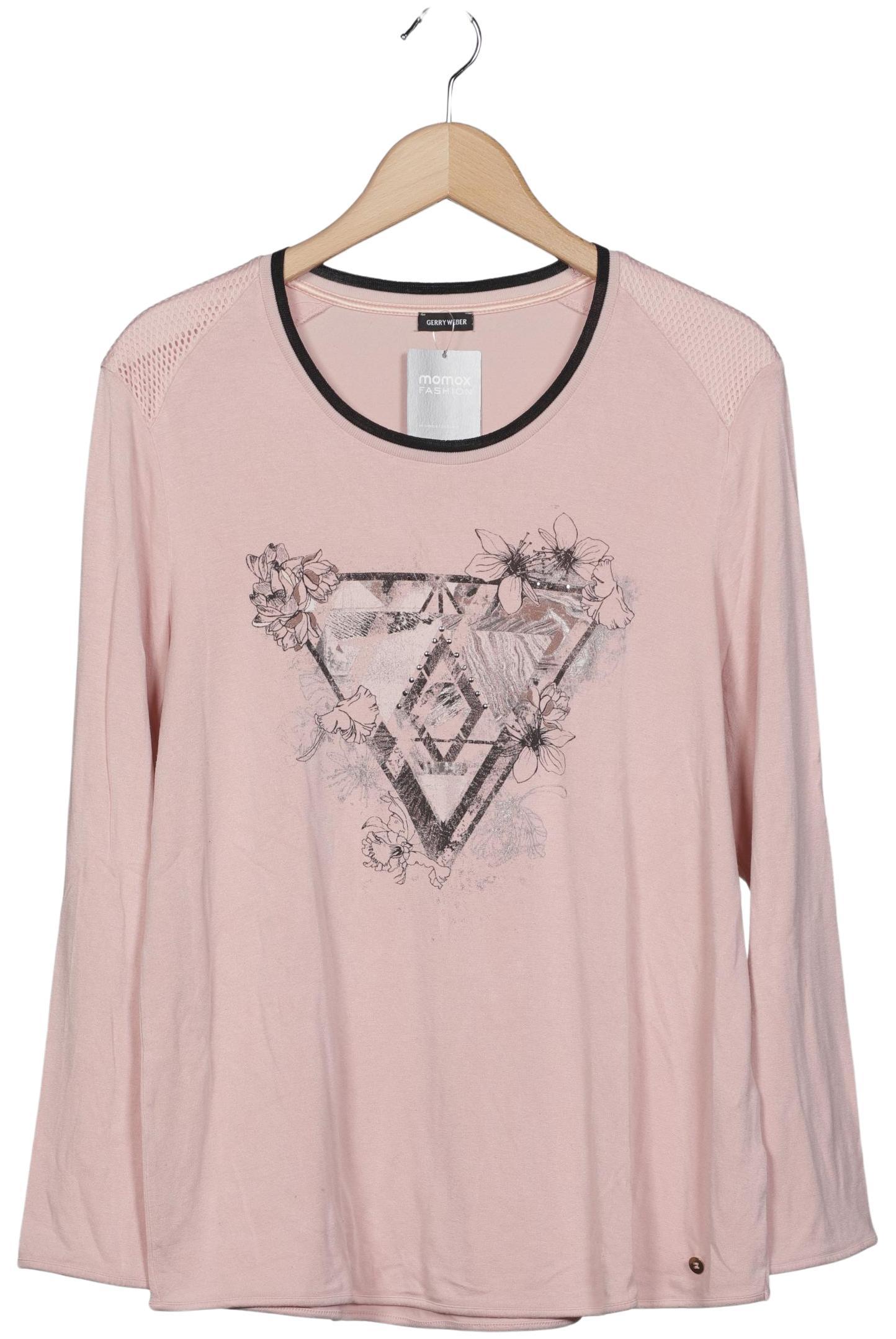 

Gerry Weber Damen Langarmshirt, pink, Gr. 44