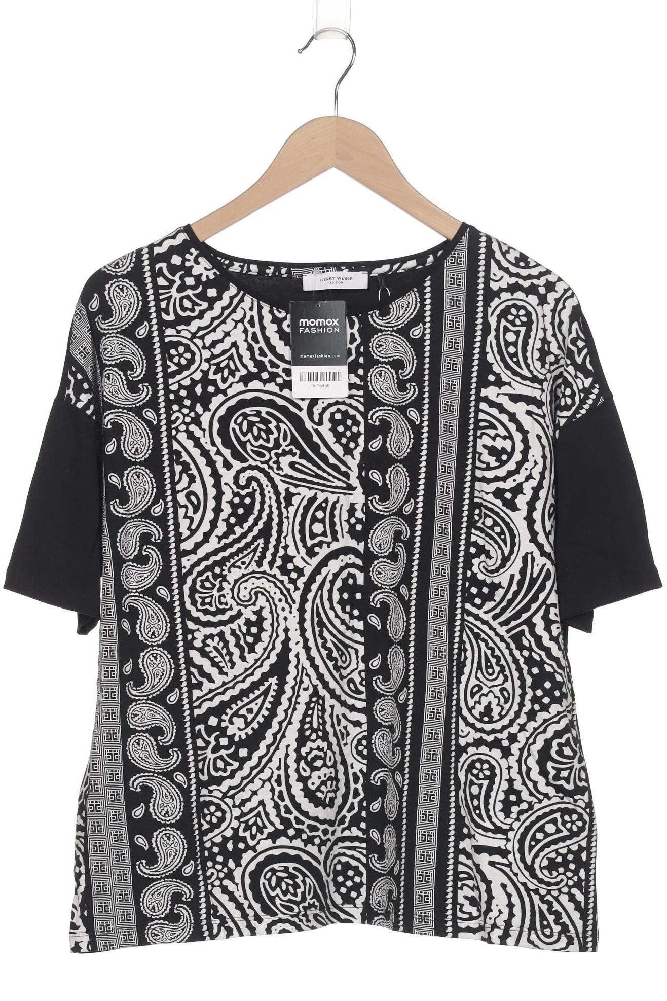 

Gerry Weber Damen T-Shirt, schwarz, Gr. 38