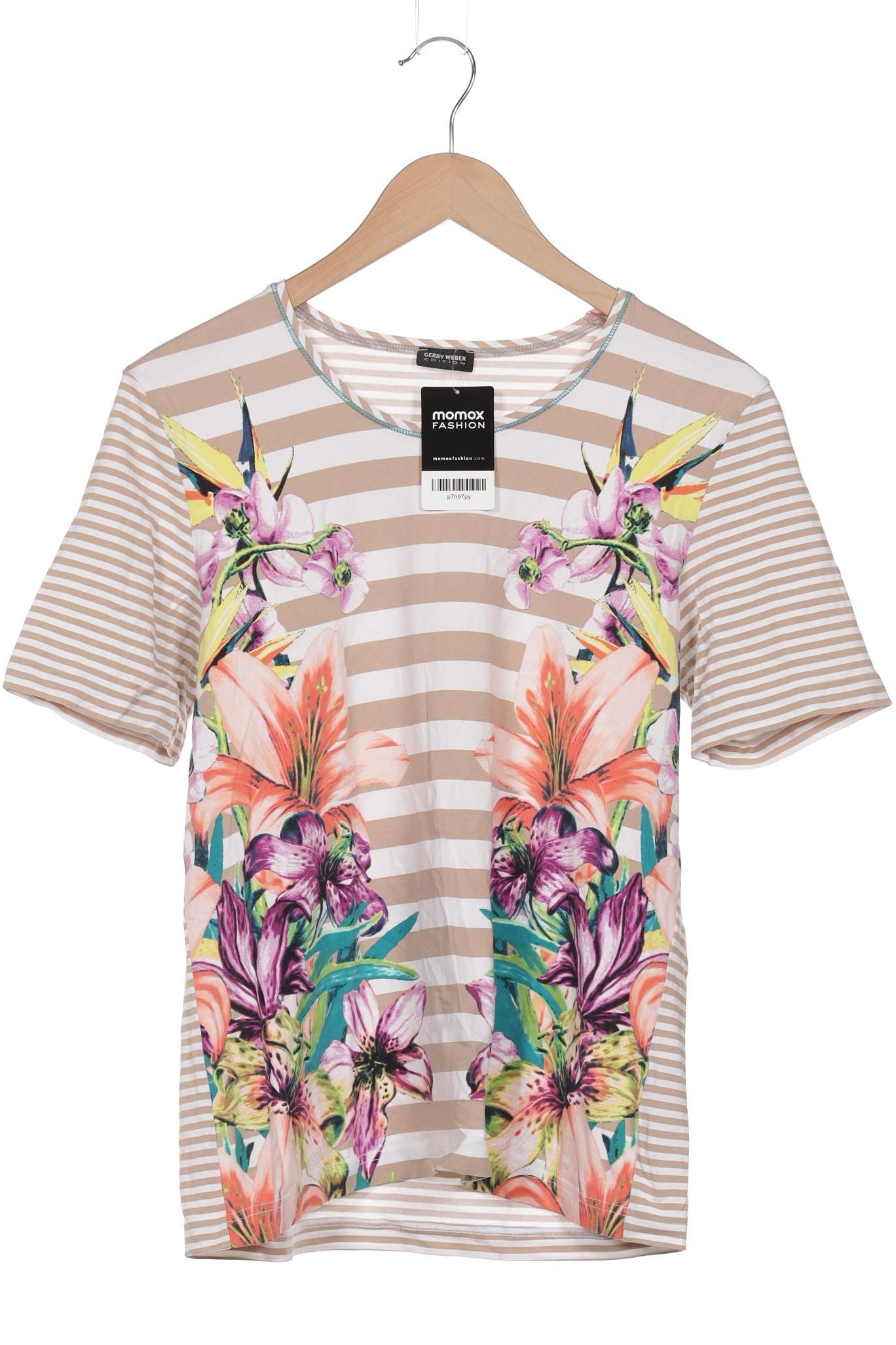 

Gerry Weber Damen T-Shirt, beige, Gr. 44