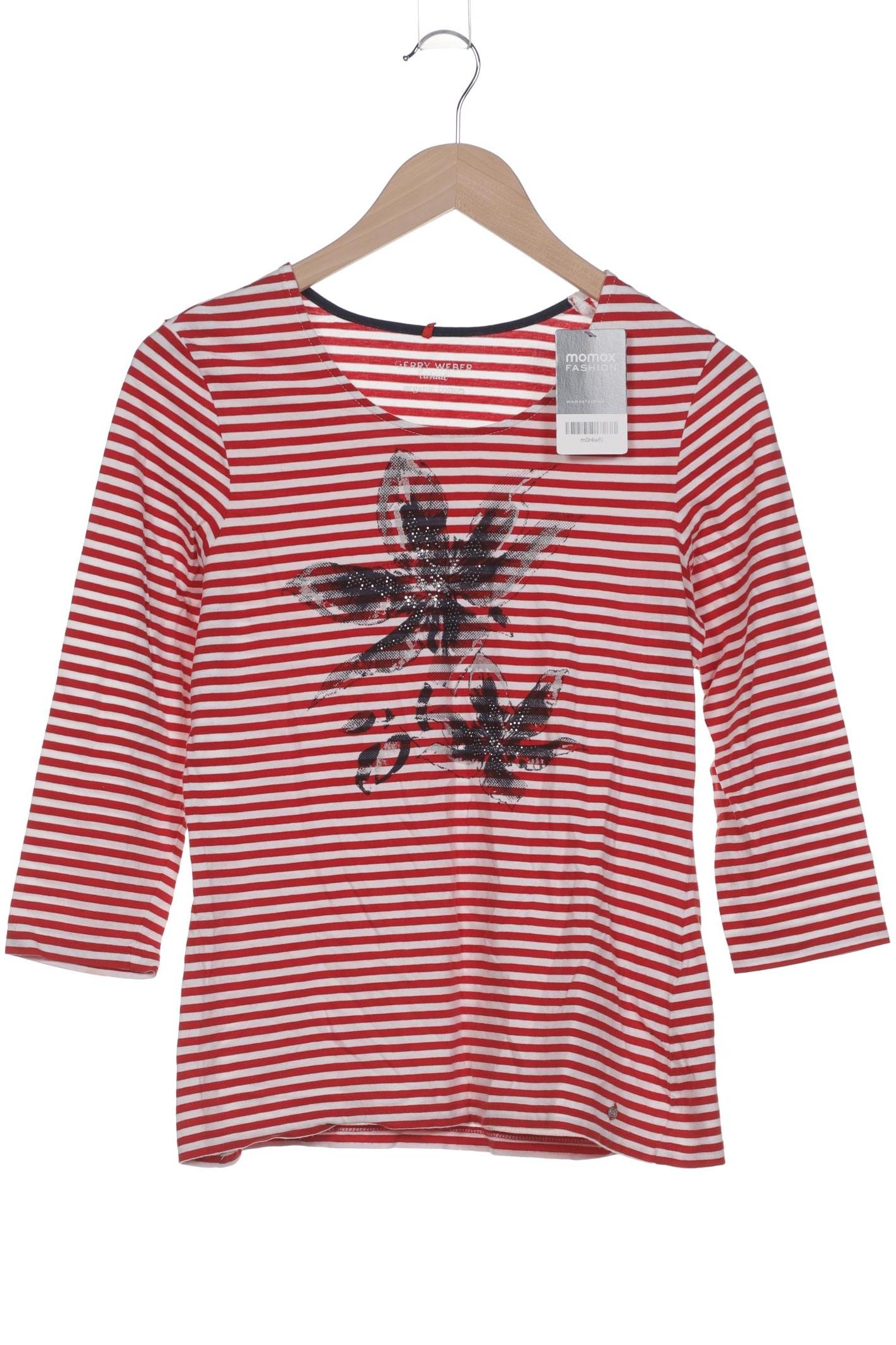 

Gerry Weber Damen Langarmshirt, rot, Gr. 40