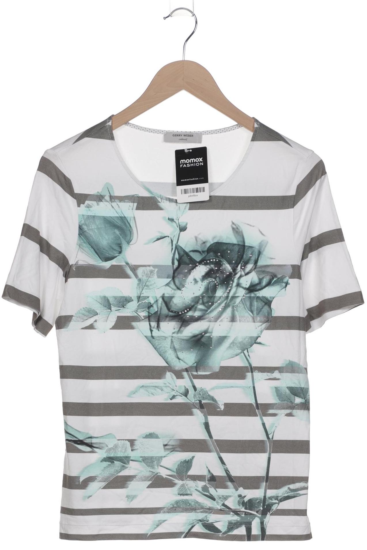 

Gerry Weber Damen T-Shirt, mehrfarbig, Gr. 38