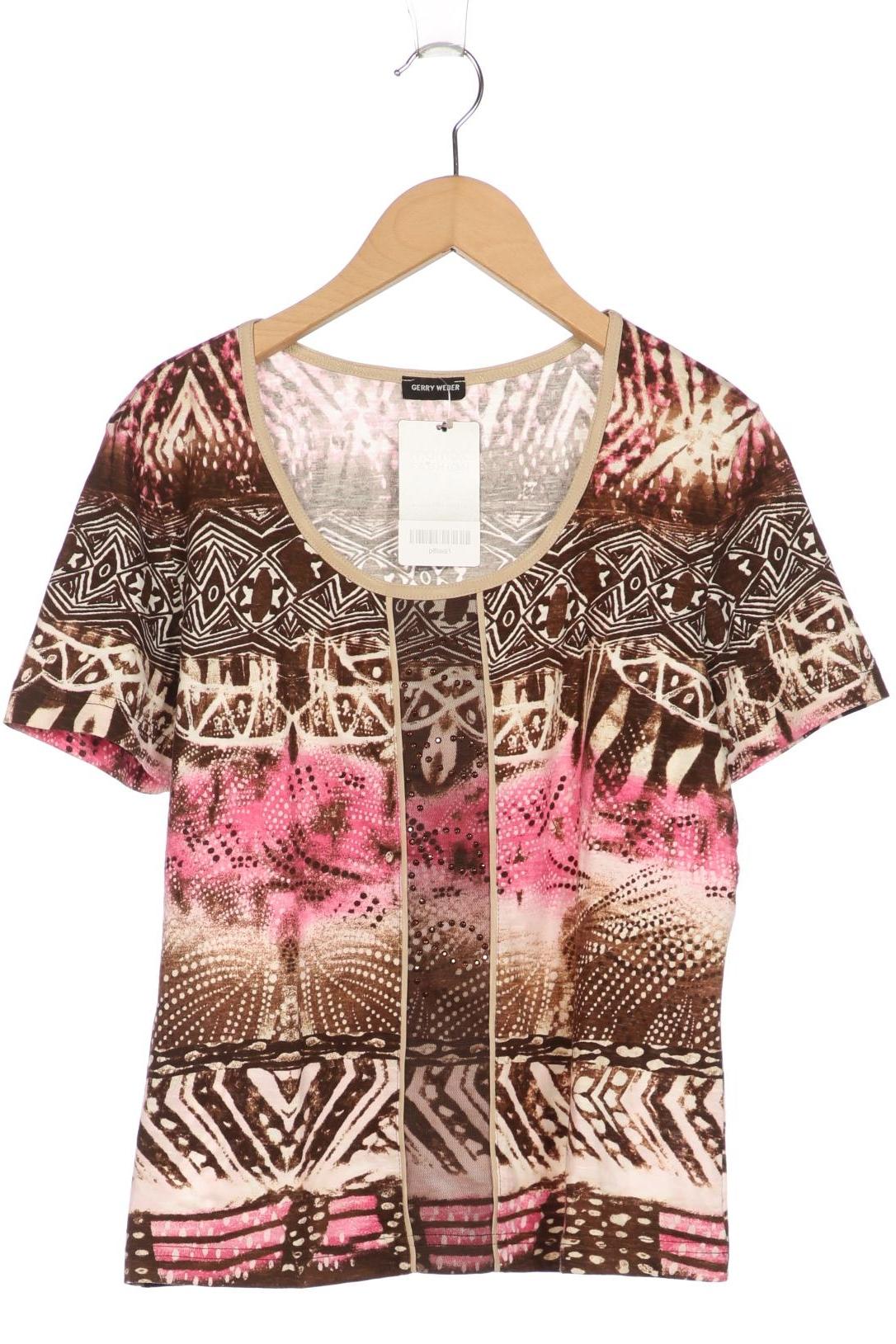 

Gerry Weber Damen T-Shirt, braun, Gr. 36