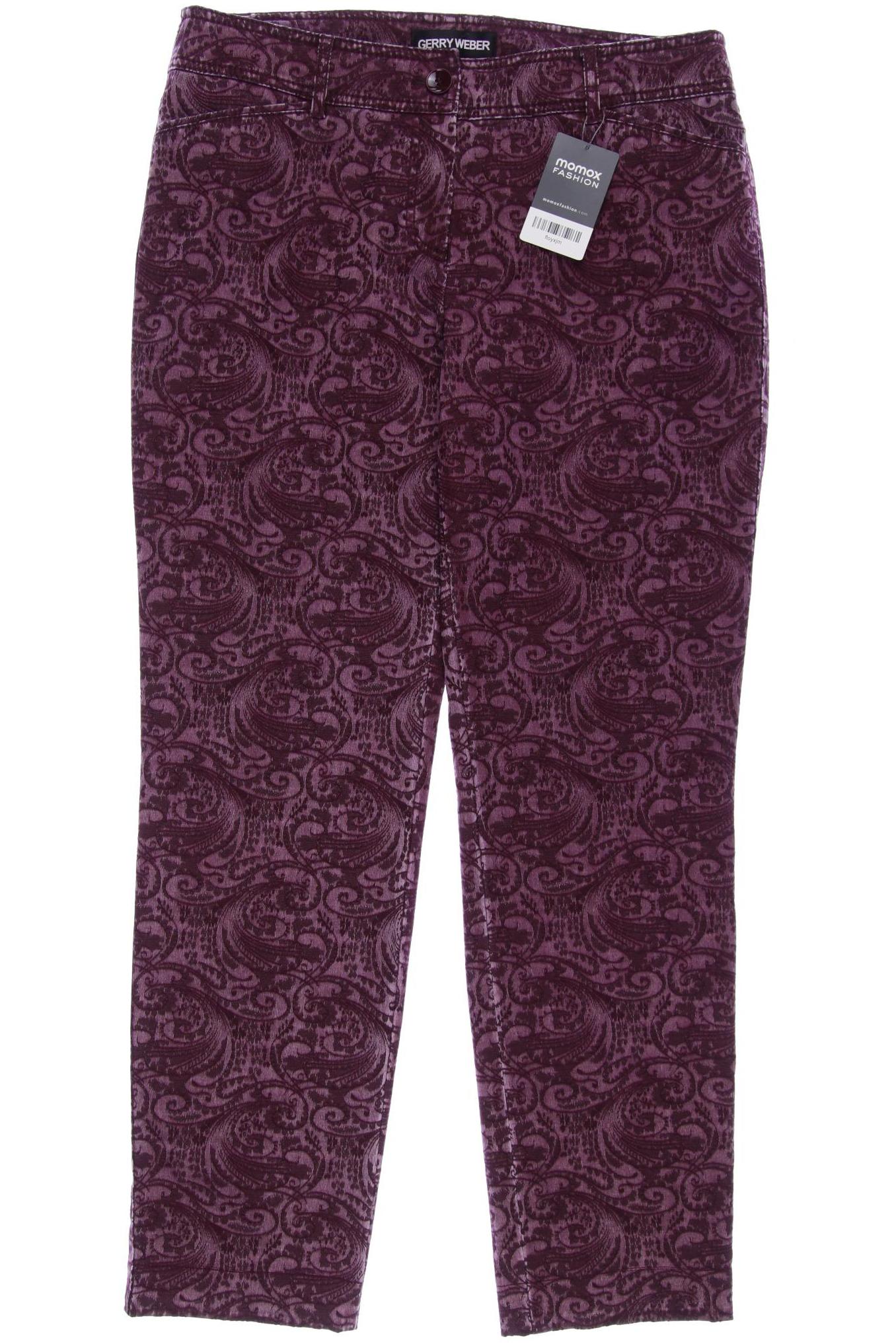 

Gerry Weber Damen Stoffhose, bordeaux, Gr. 42