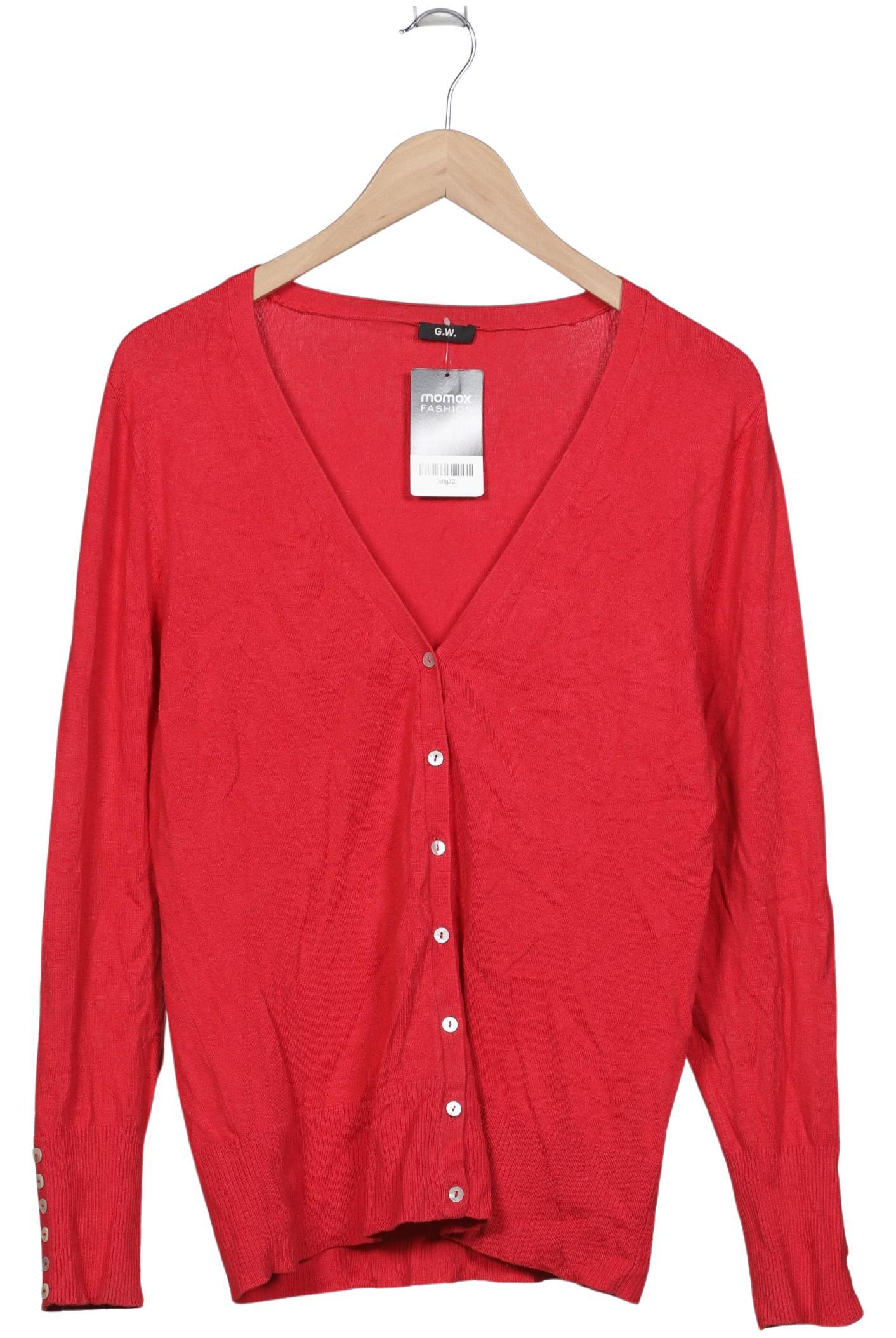 

Gerry Weber Damen Strickjacke, rot, Gr. 44