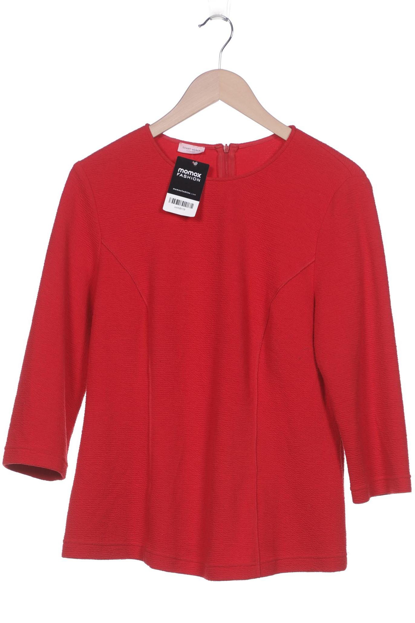 

Gerry Weber Damen Langarmshirt, rot, Gr. 38