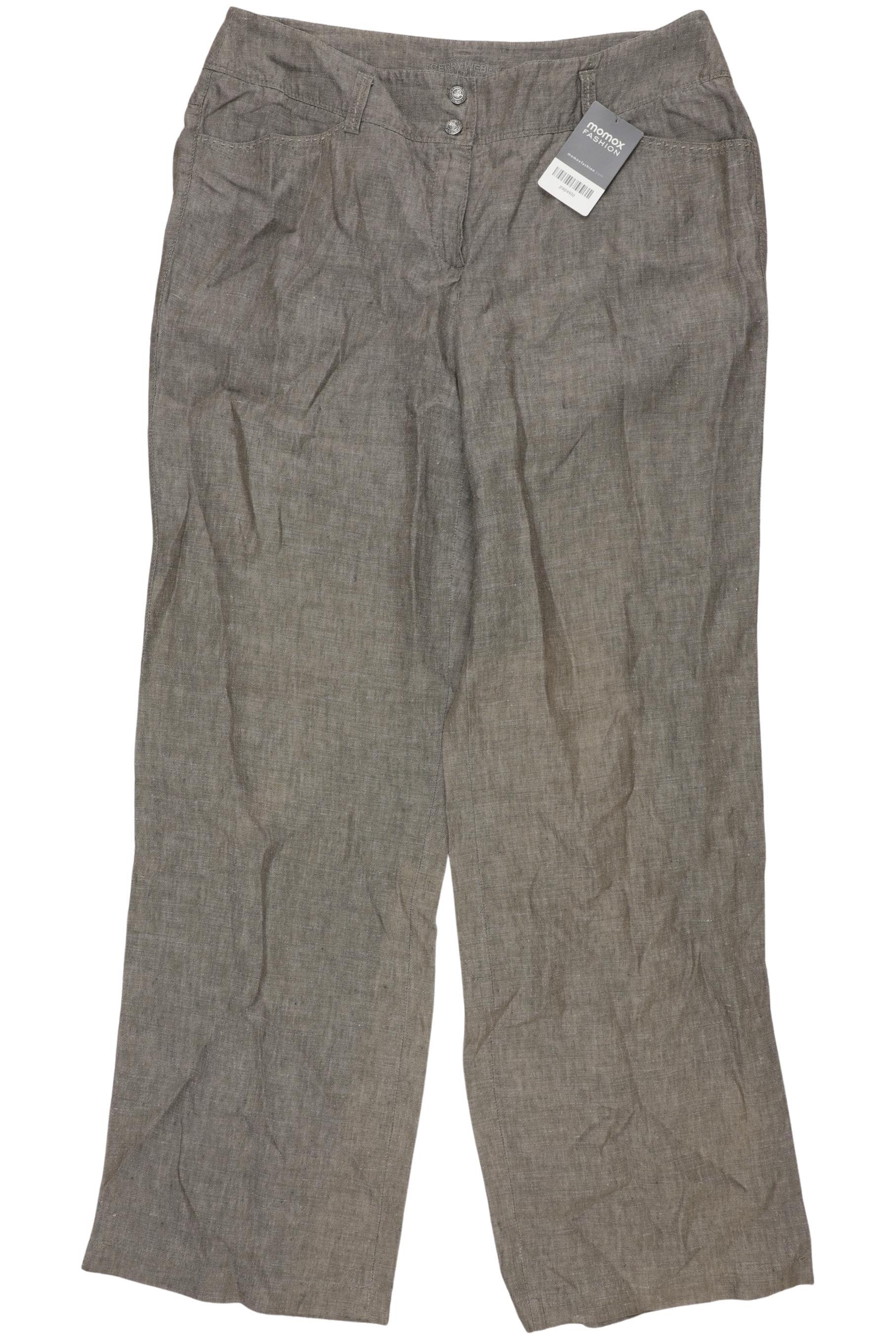

Gerry Weber Damen Stoffhose, grau, Gr. 42