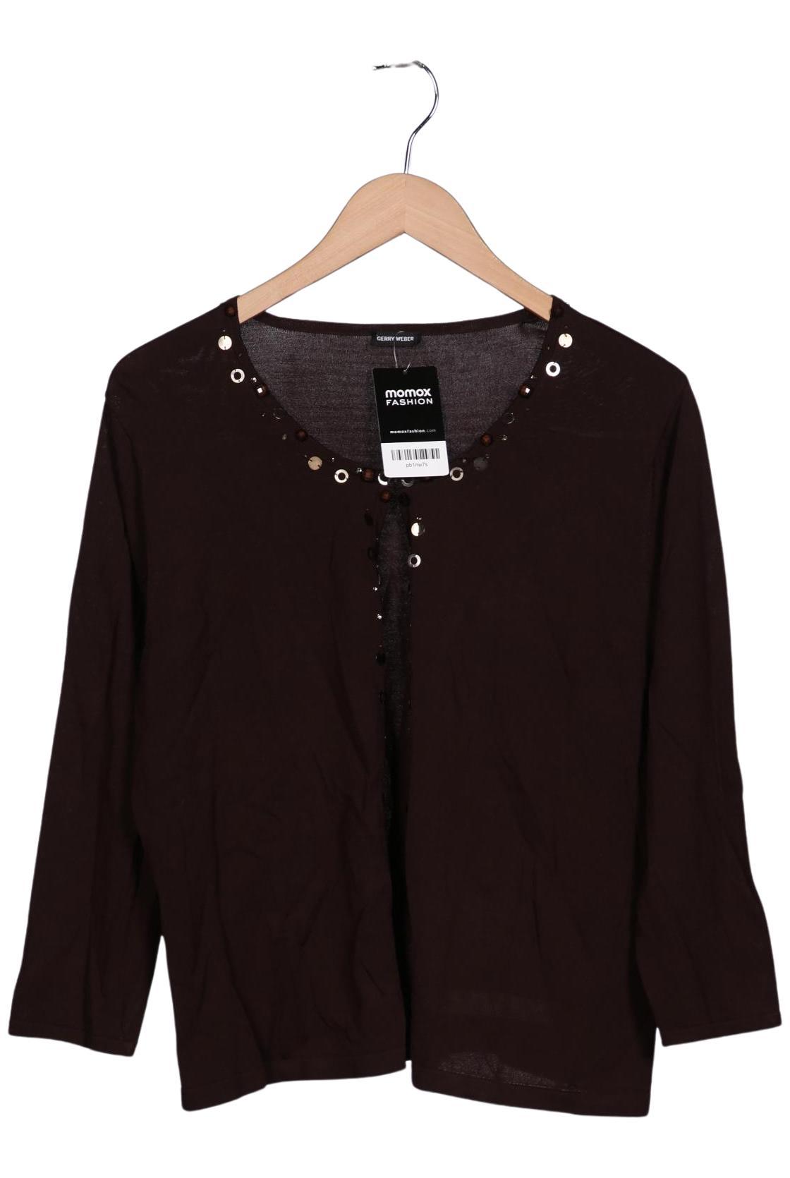 

Gerry Weber Damen Strickjacke, braun, Gr. 44