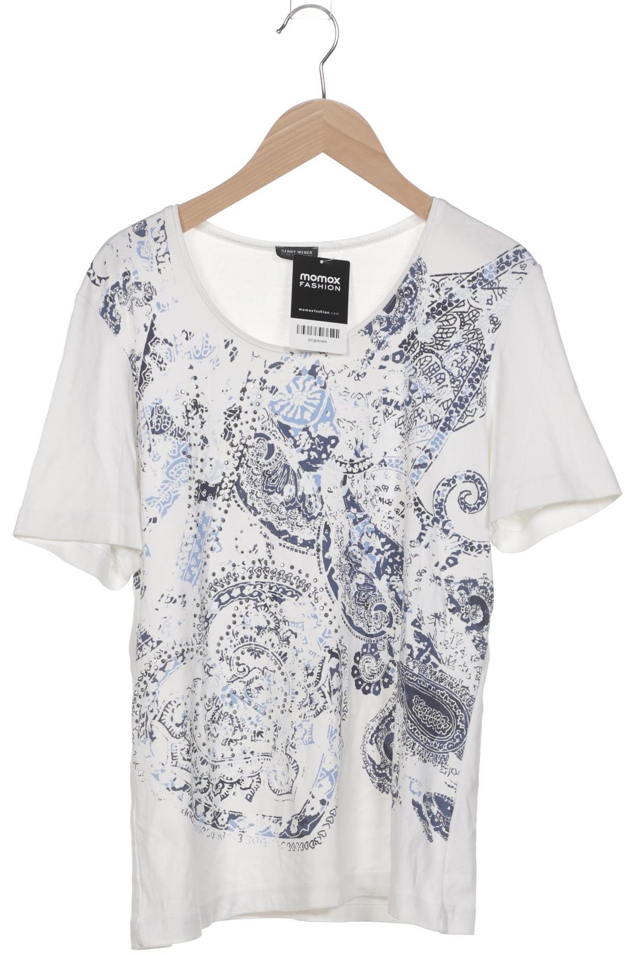 

Gerry Weber Damen T-Shirt, weiß, Gr. 40