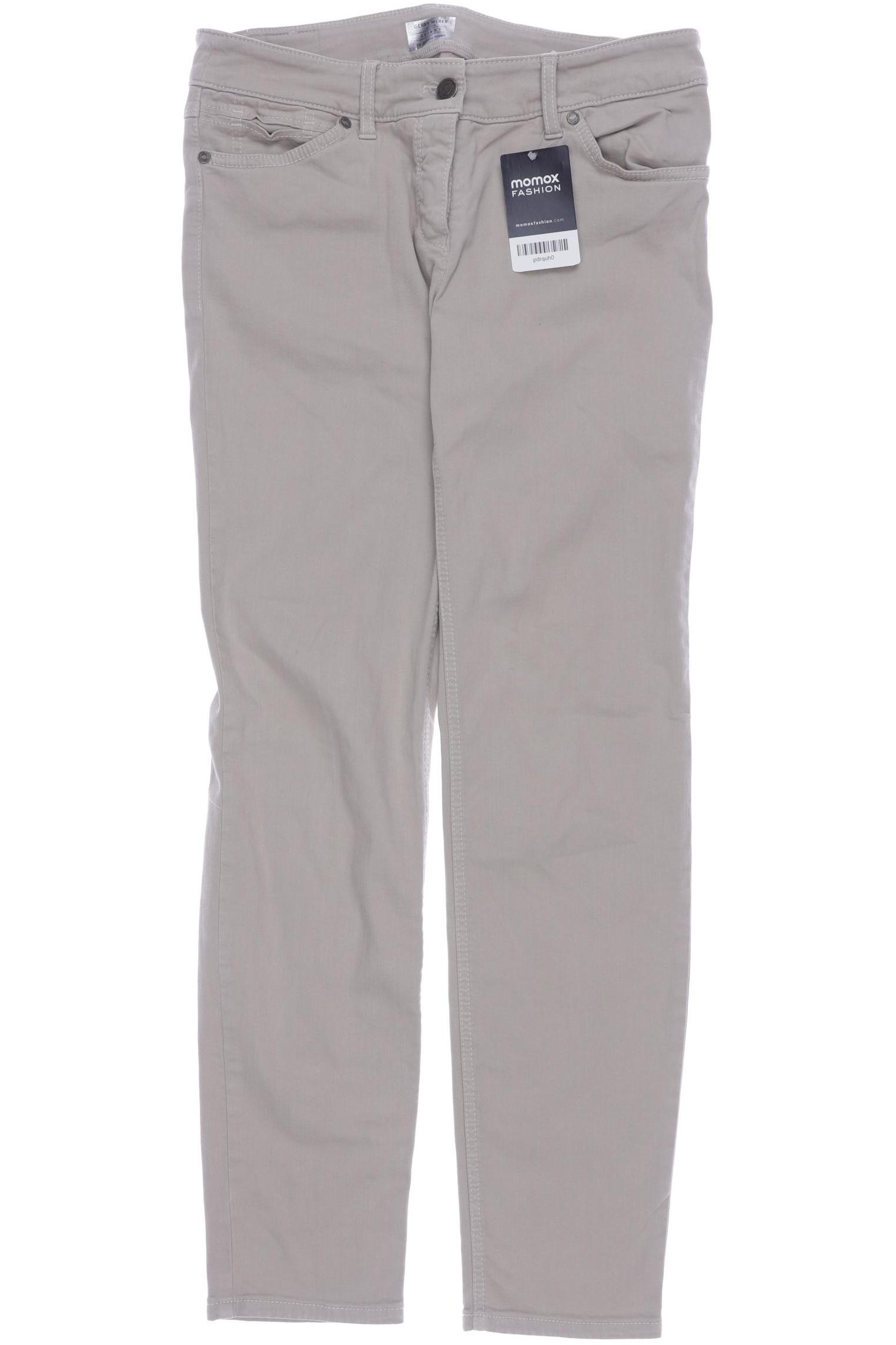 

Gerry Weber Damen Stoffhose, beige, Gr. 40