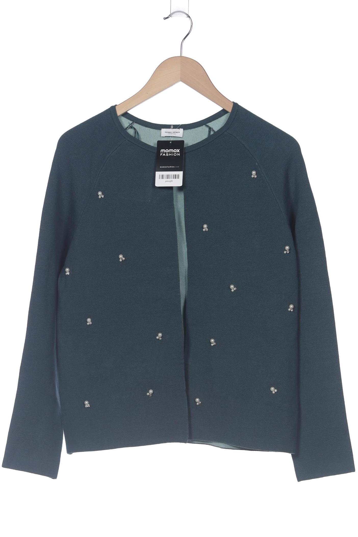 

Gerry Weber Damen Strickjacke, türkis, Gr. 40