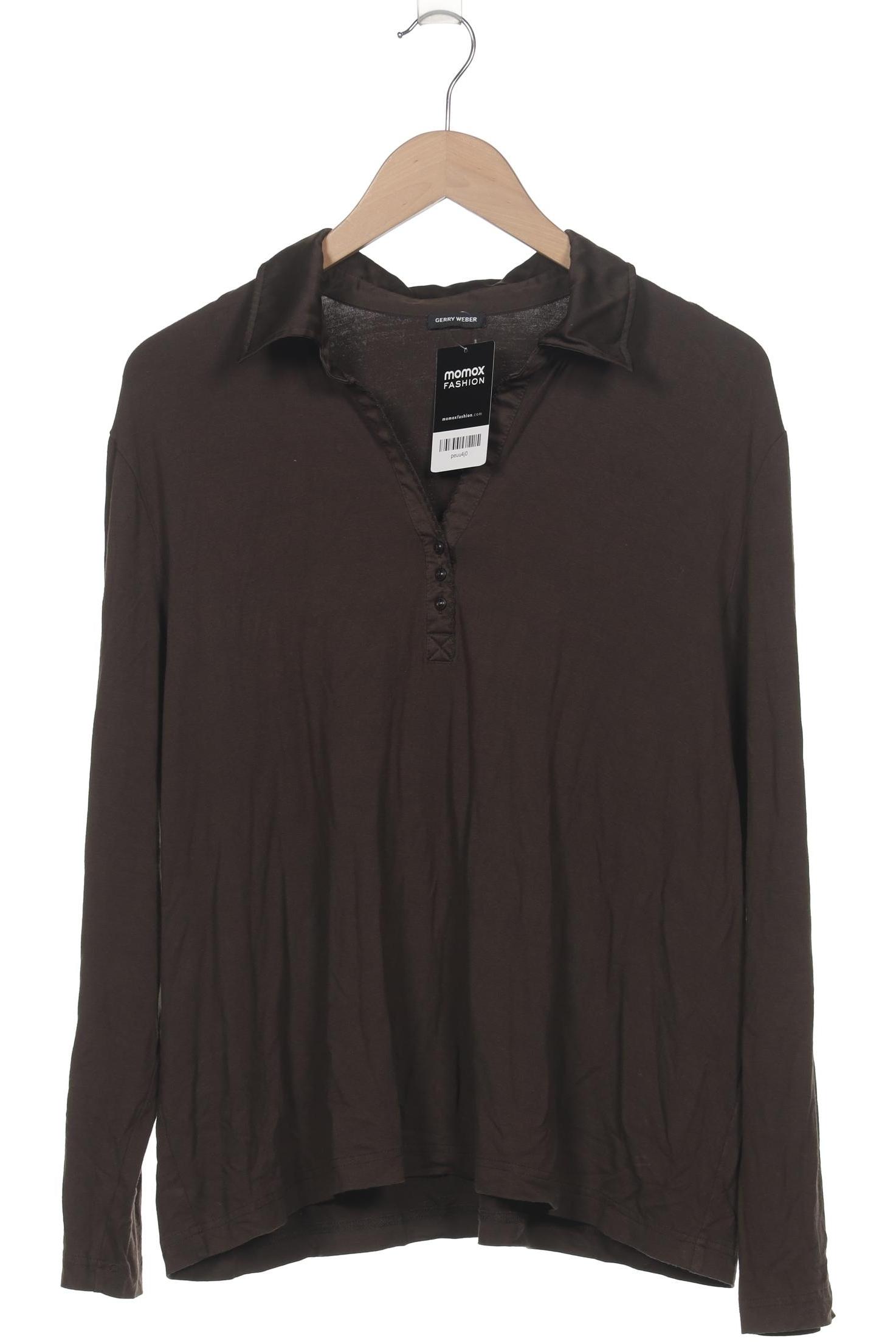 

Gerry Weber Damen Poloshirt, braun, Gr. 44