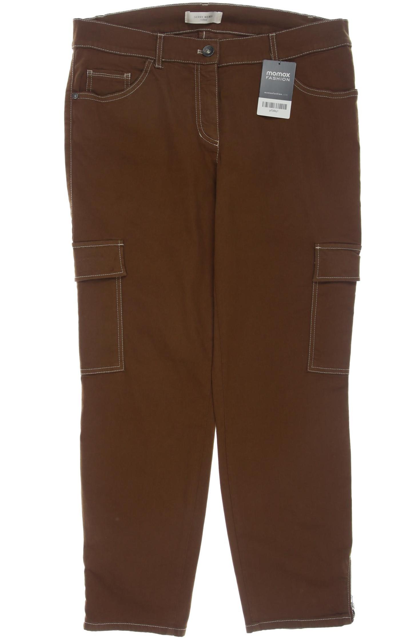 

Gerry Weber Damen Stoffhose, braun, Gr. 42