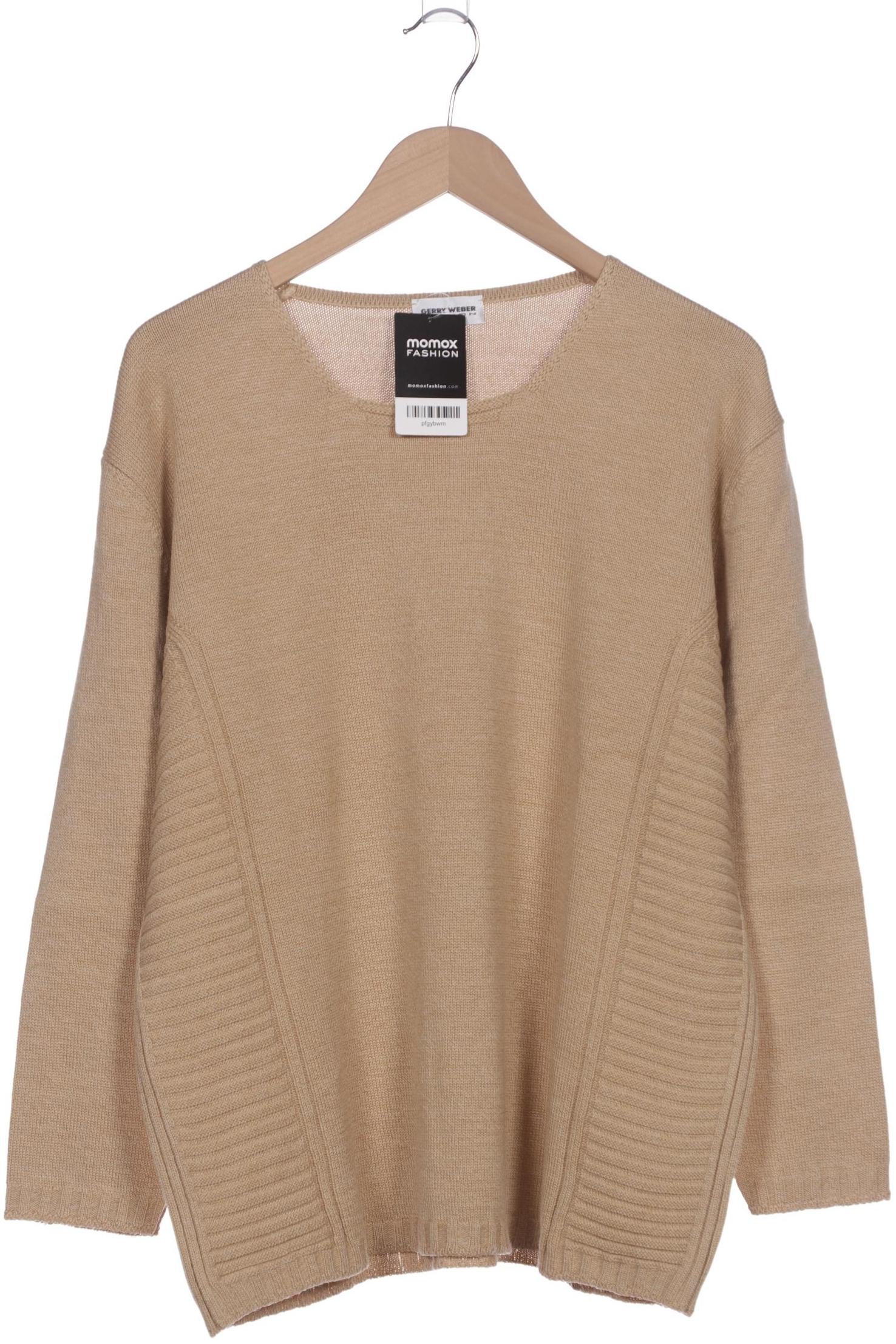 

Gerry Weber Damen Pullover, beige, Gr. 48