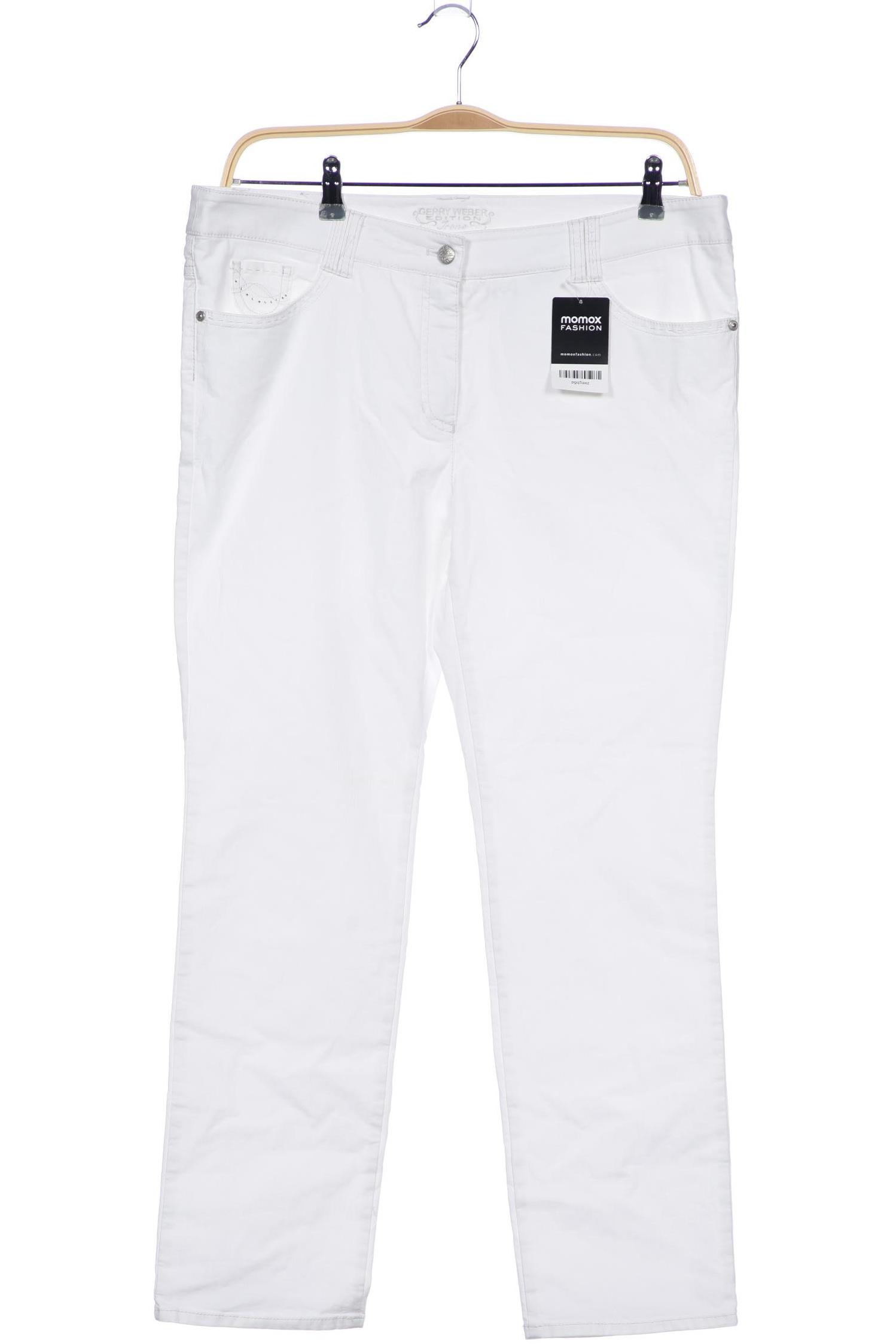 

Gerry Weber Damen Stoffhose, weiß, Gr. 44