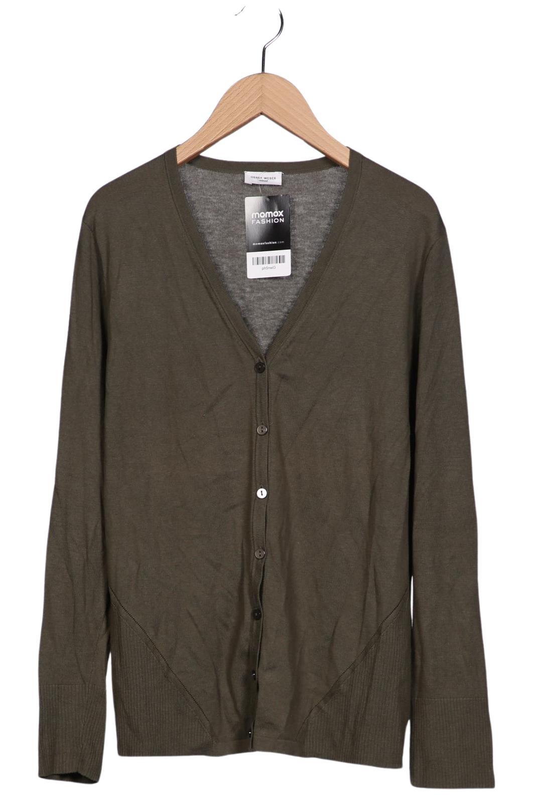 

Gerry Weber Damen Strickjacke, grün, Gr. 40
