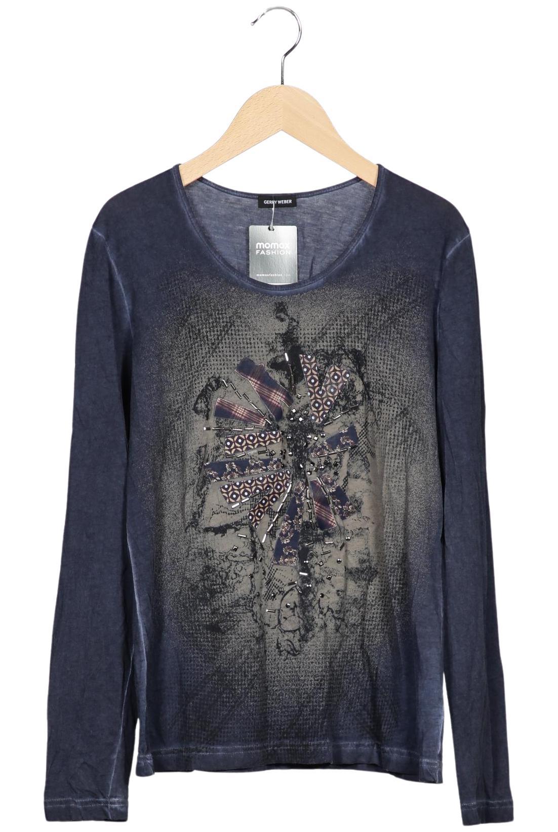 

Gerry Weber Damen Langarmshirt, marineblau, Gr. 38