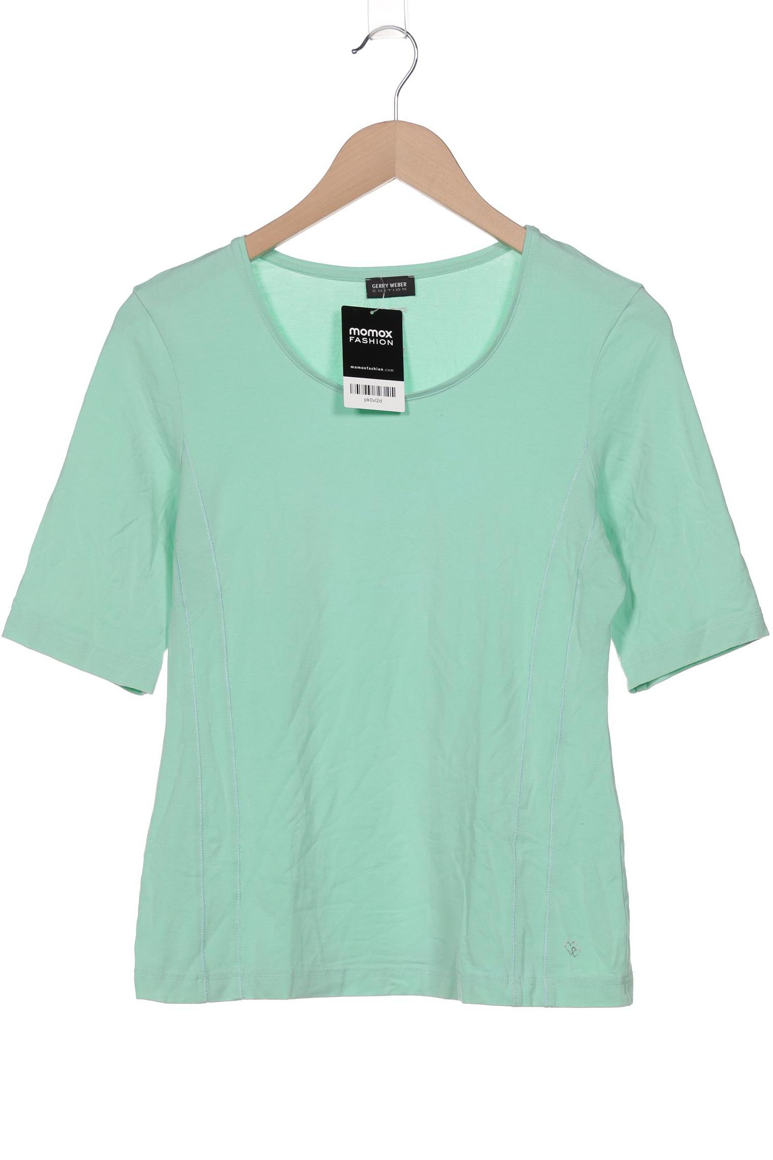 

Gerry Weber Damen T-Shirt, hellgrün, Gr. 38