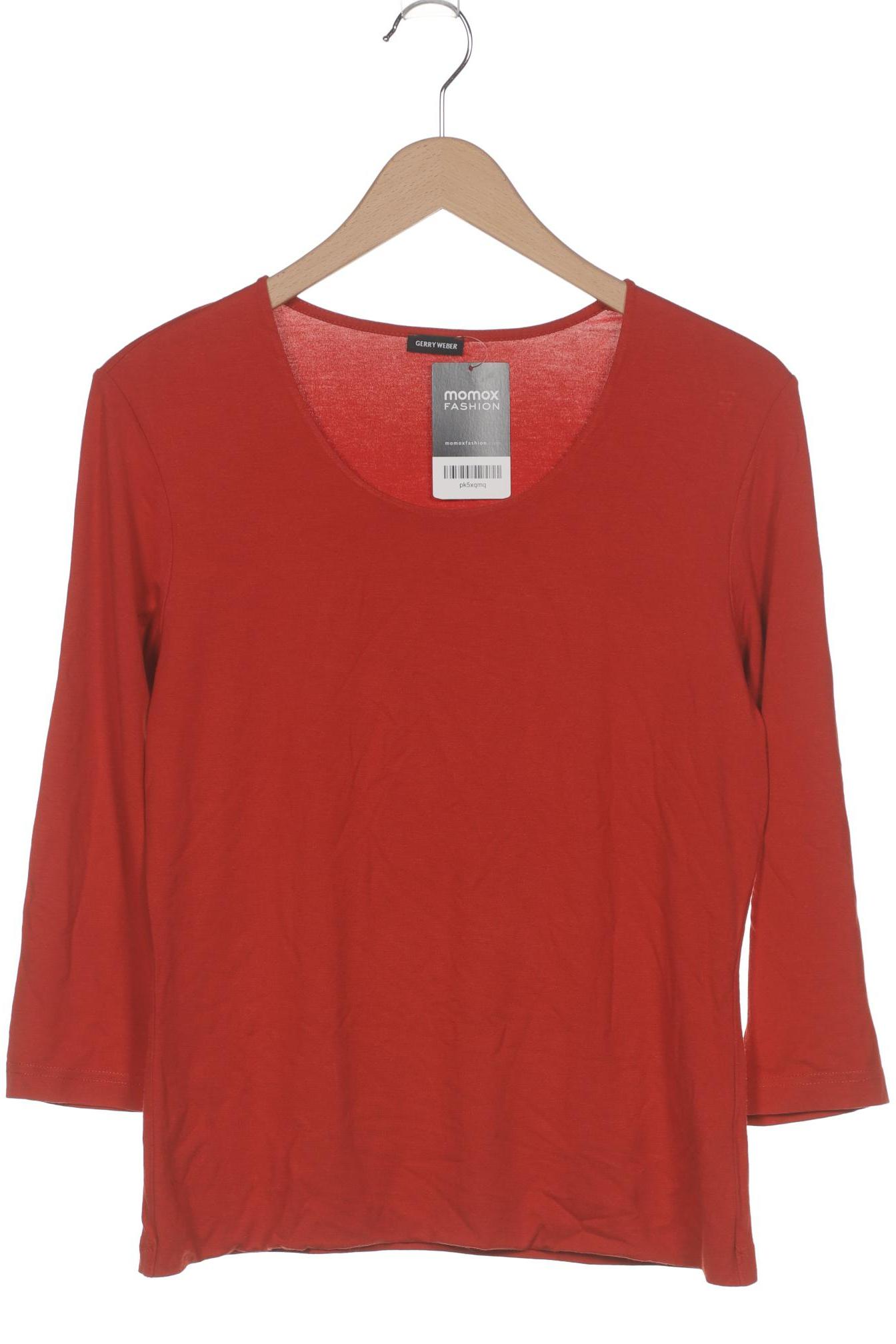 

Gerry Weber Damen Langarmshirt, rot, Gr. 40
