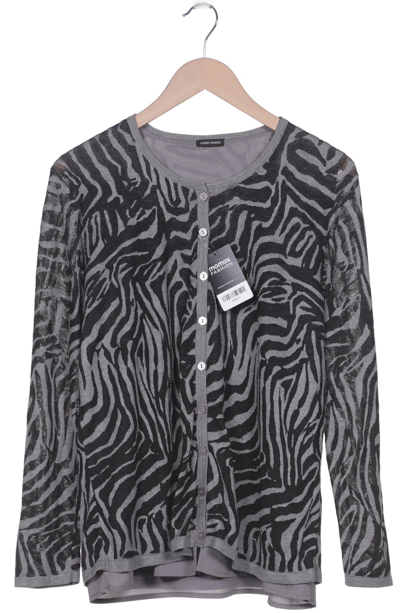 

Gerry Weber Damen Strickjacke, grau, Gr. 48