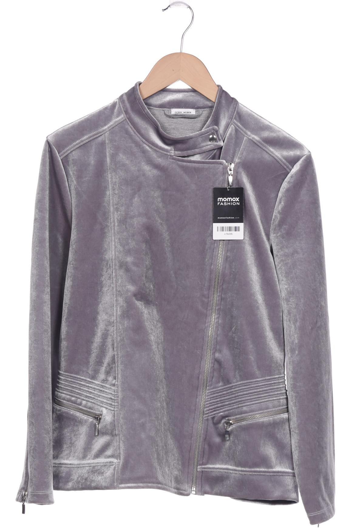 

Gerry Weber Damen Jacke, silber, Gr. 46