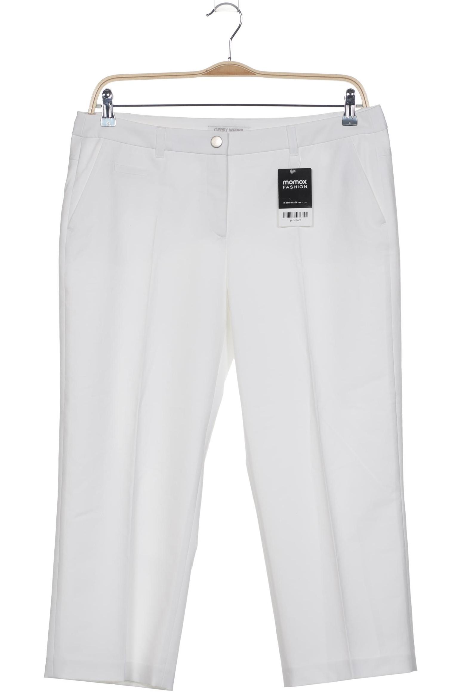 

Gerry Weber Damen Stoffhose, weiß, Gr. 42