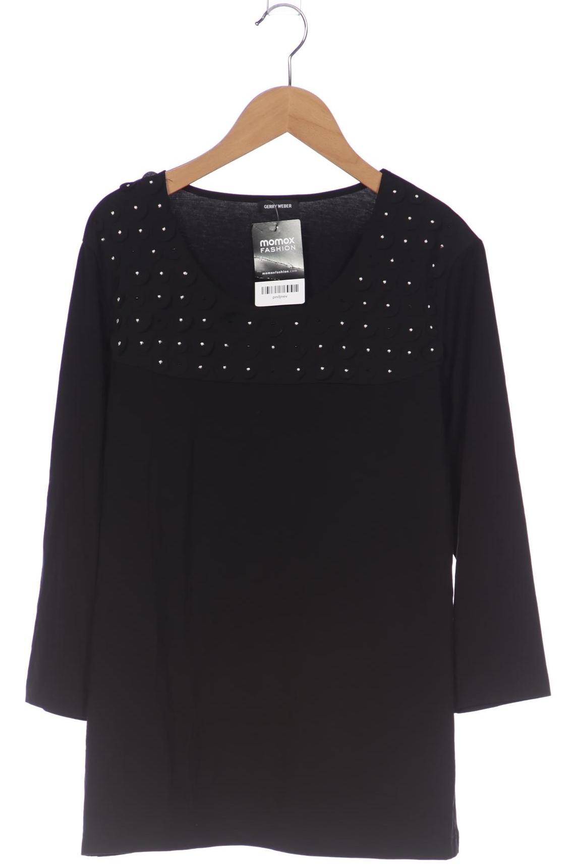 

Gerry Weber Damen Langarmshirt, schwarz, Gr. 42