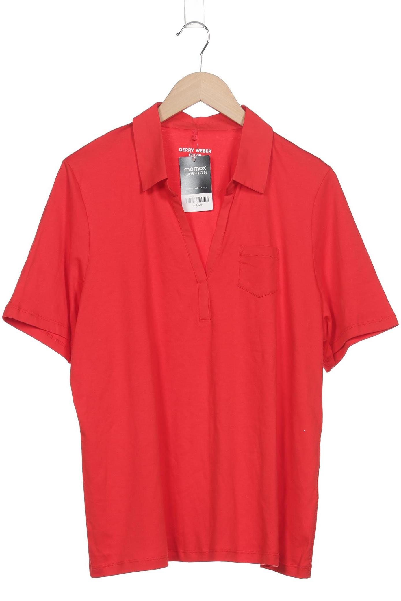

Gerry Weber Damen Poloshirt, rot, Gr. 46