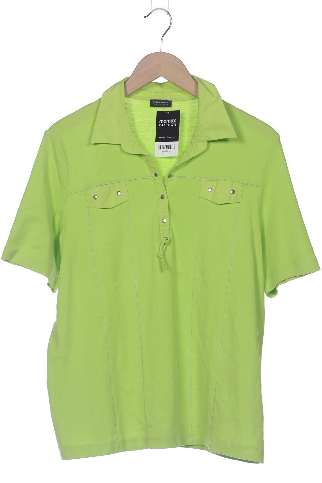 

Gerry Weber Damen Poloshirt, grün, Gr. 48
