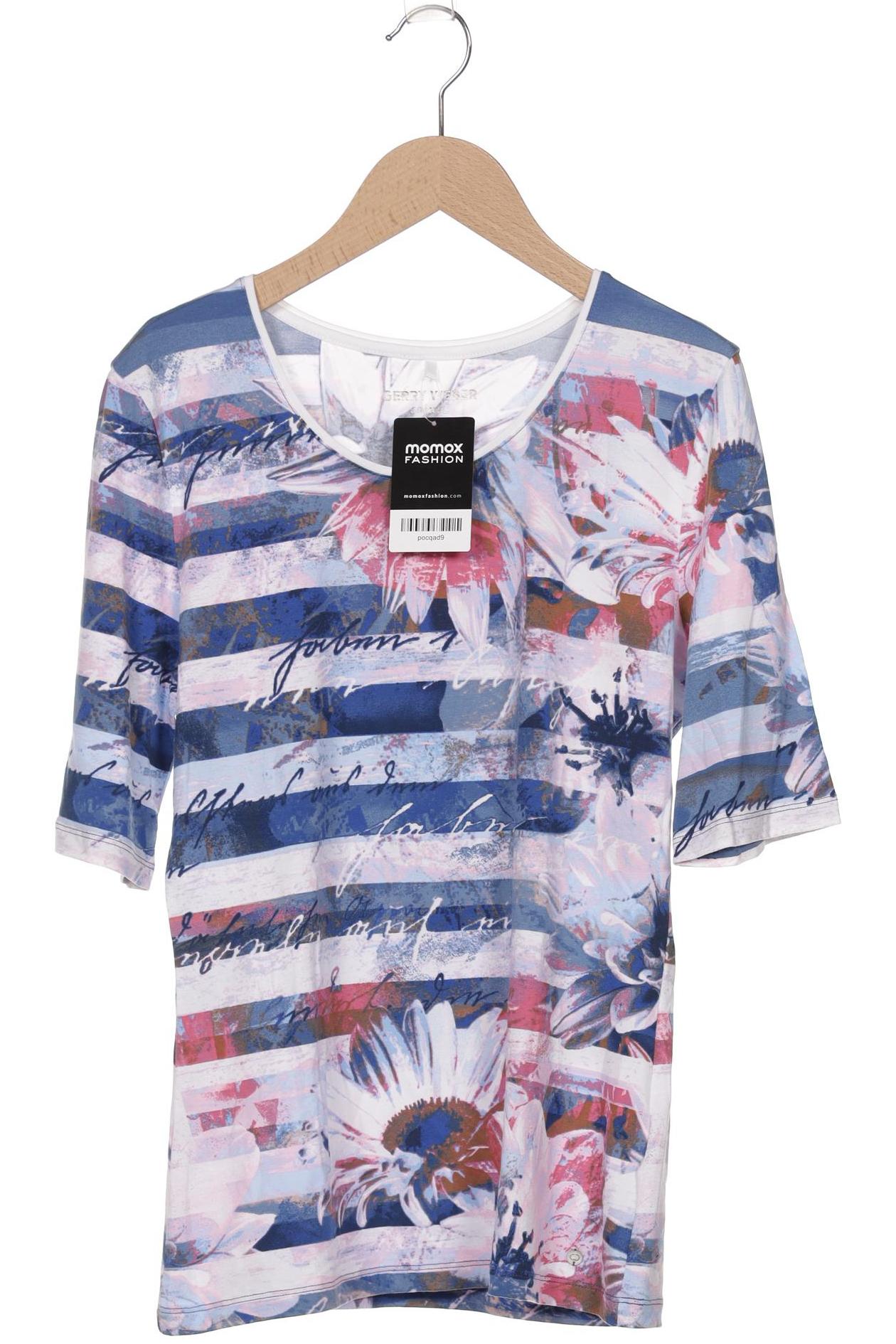 

Gerry Weber Damen T-Shirt, blau, Gr. 36
