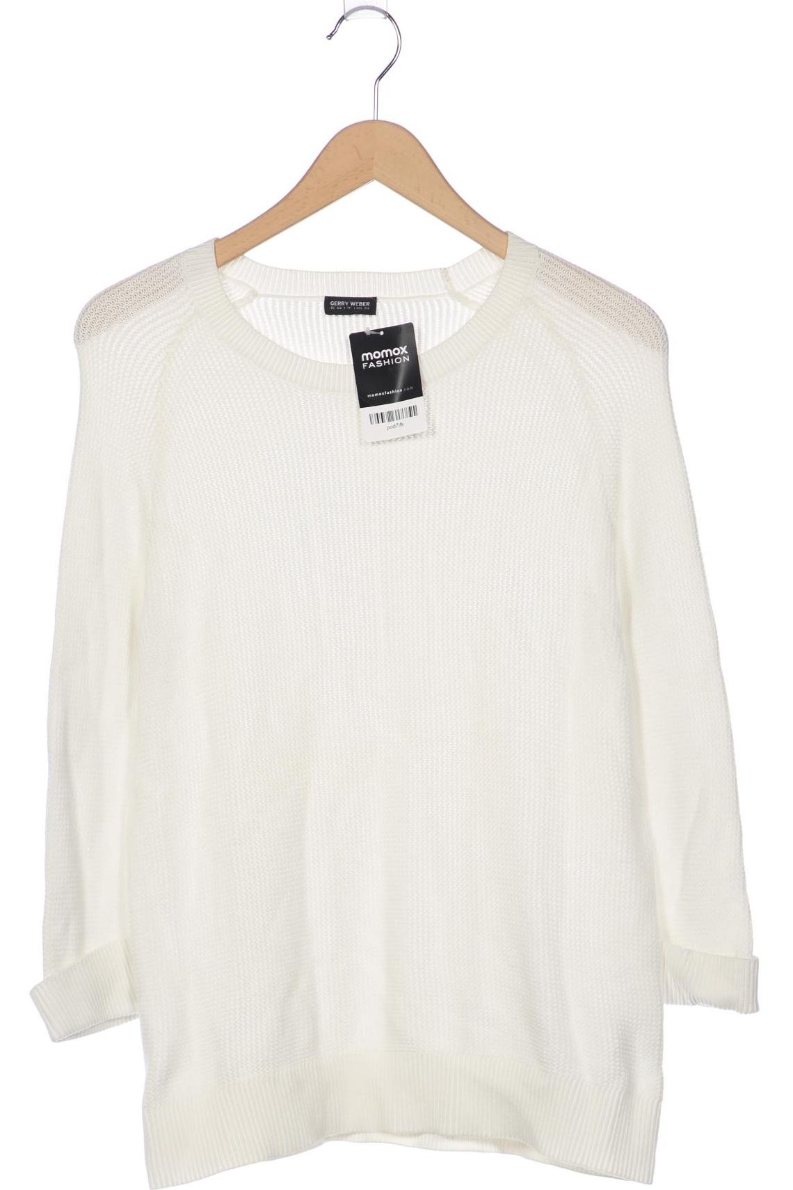

Gerry Weber Damen Pullover, weiß, Gr. 40