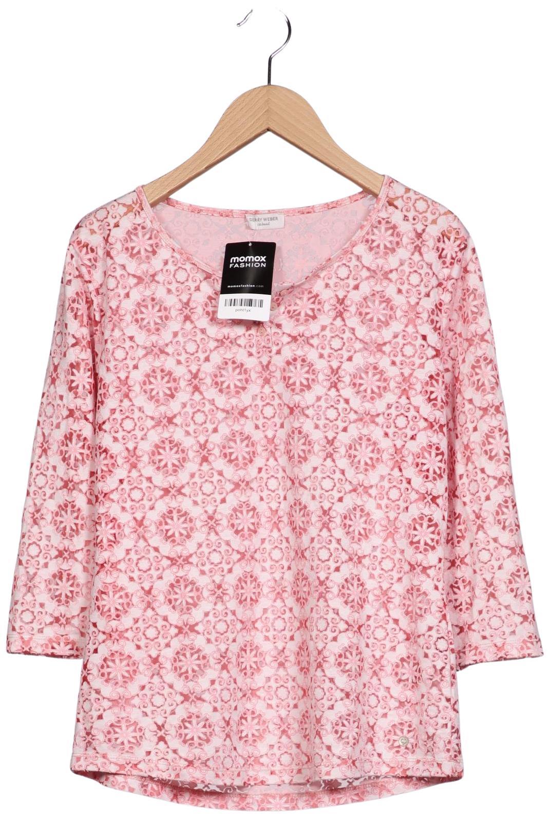 

Gerry Weber Damen Langarmshirt, pink, Gr. 36